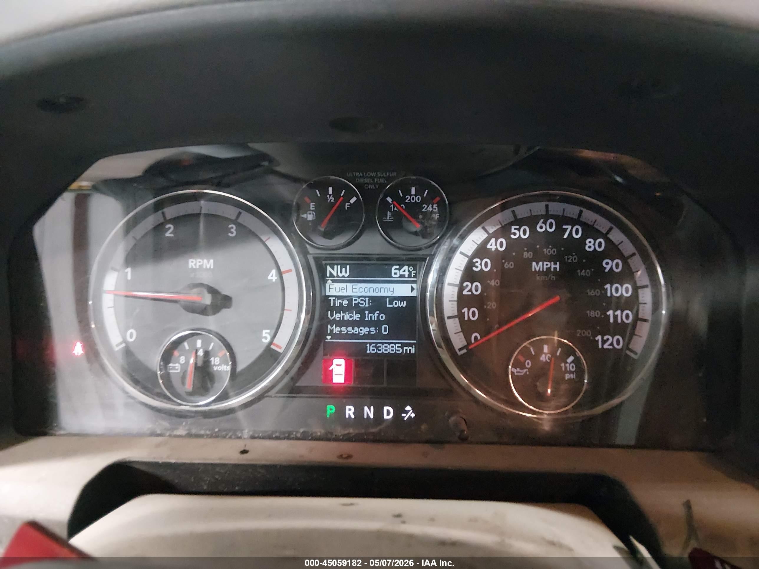 2012 Ram 2500 Slt Красный vin: 3C6UD5DL8CG127982