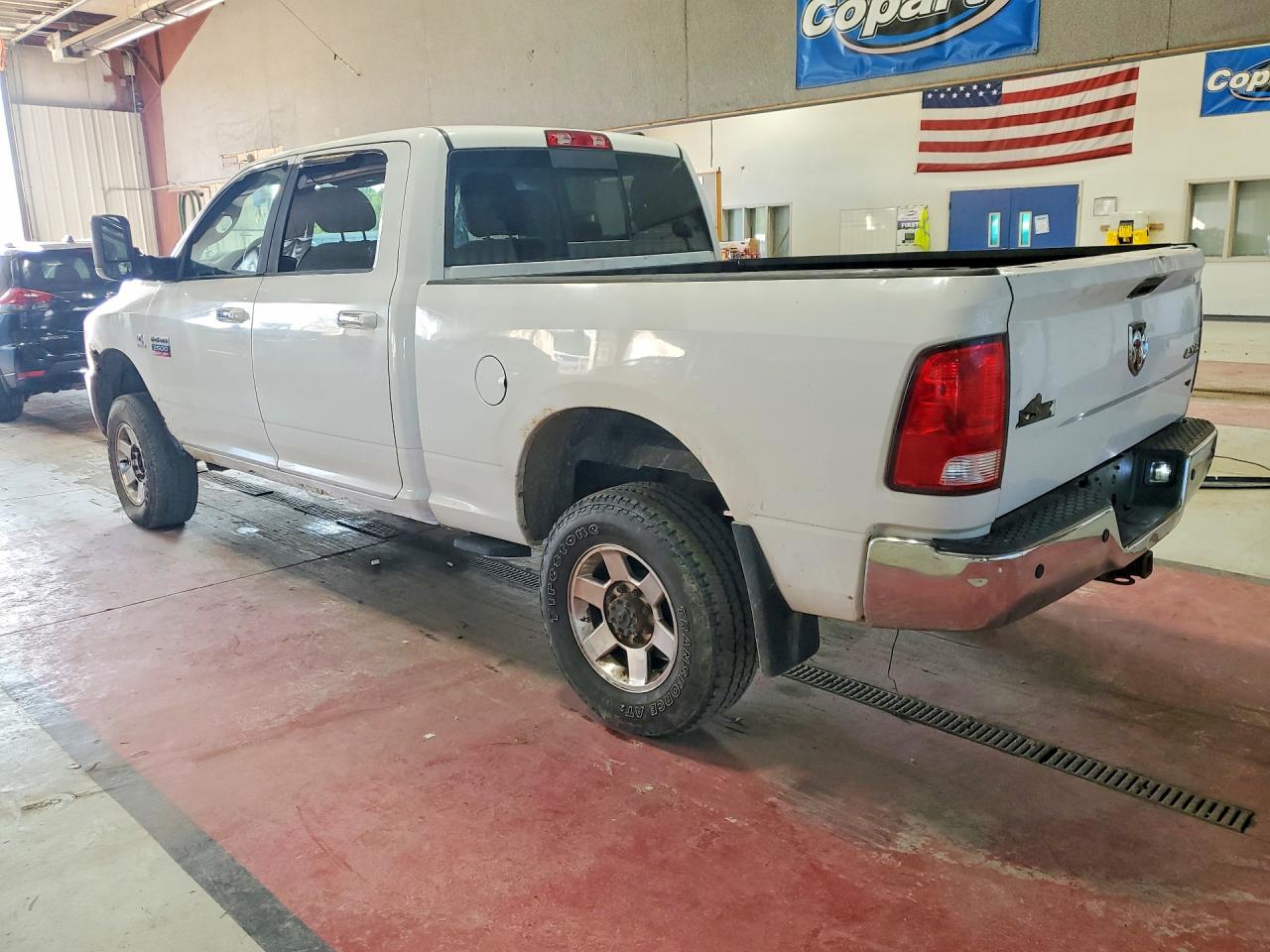 2012 Dodge Ram 2500 Slt White vin: 3C6UD5DL8CG173702