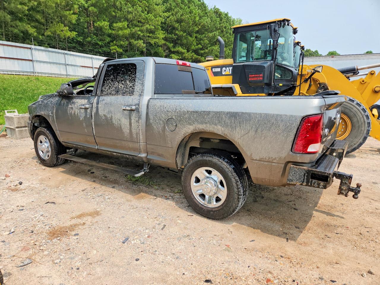 2012 Dodge Ram 2500 Slt Gray vin: 3C6UD5DL9CG284887