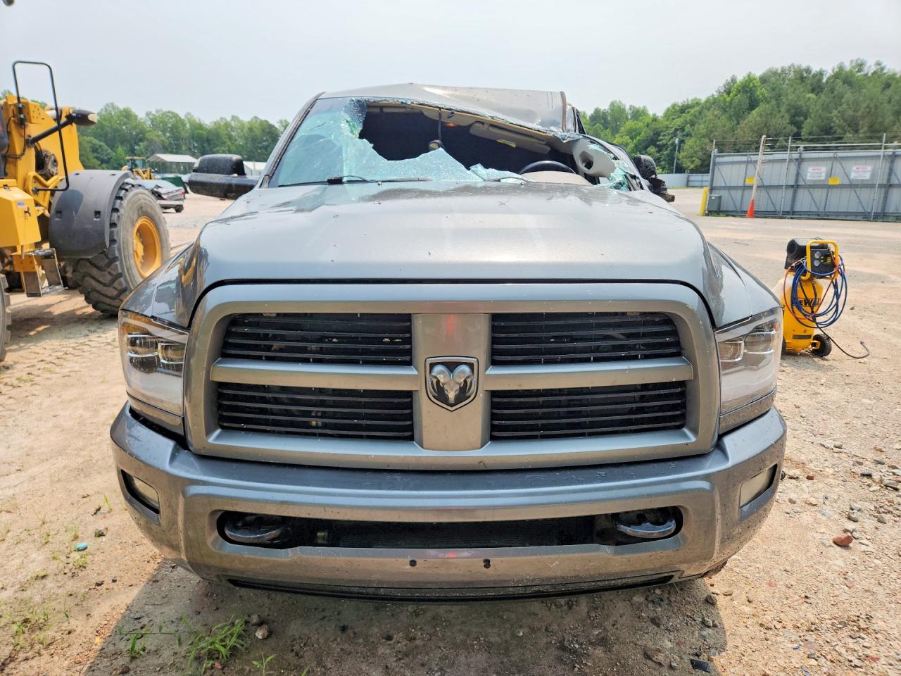 2012 Dodge Ram 2500 Slt Gray vin: 3C6UD5DL9CG284887
