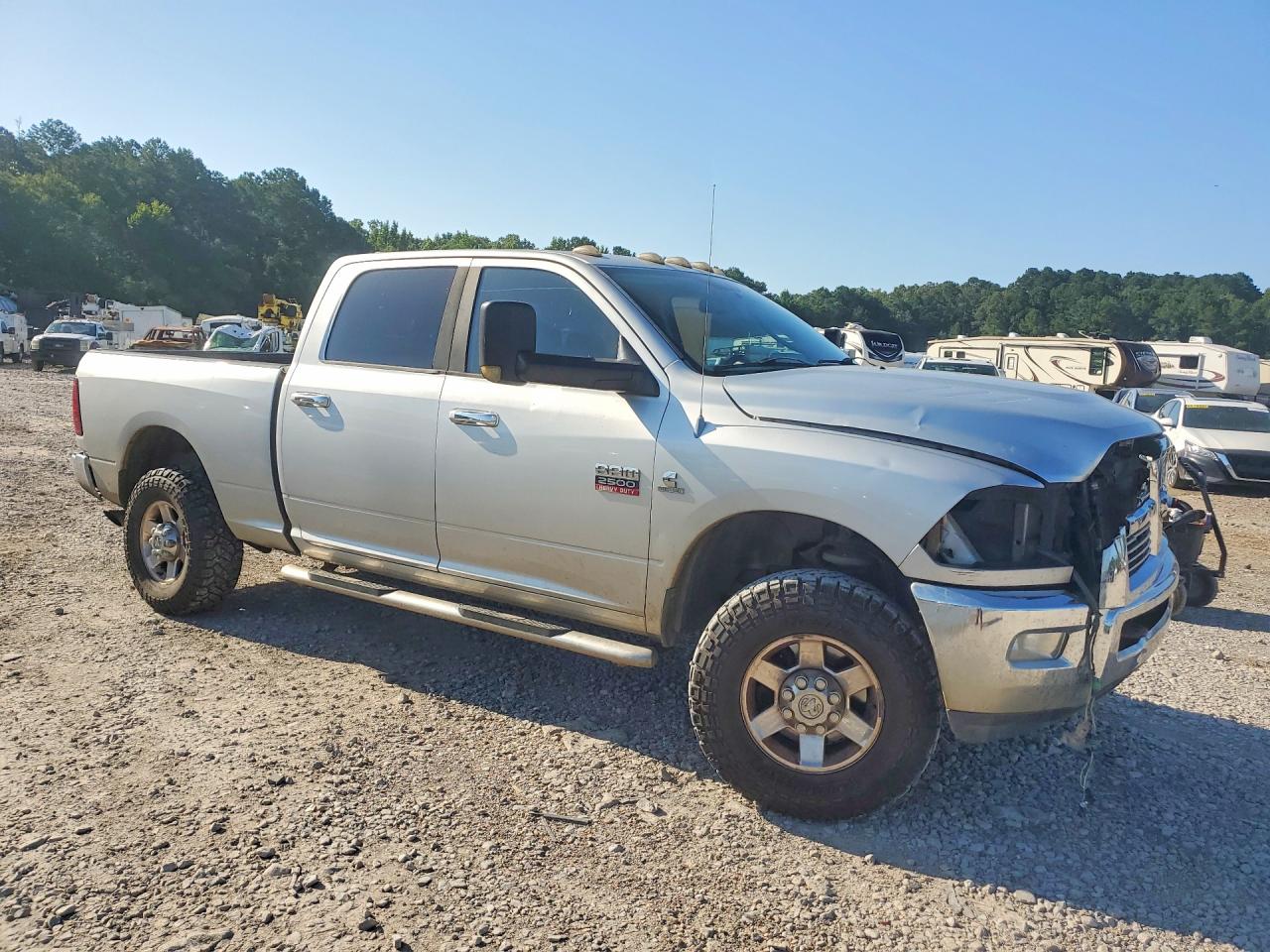 2012 Dodge 2500 Silver vin: 3C6UD5DL9CG292911