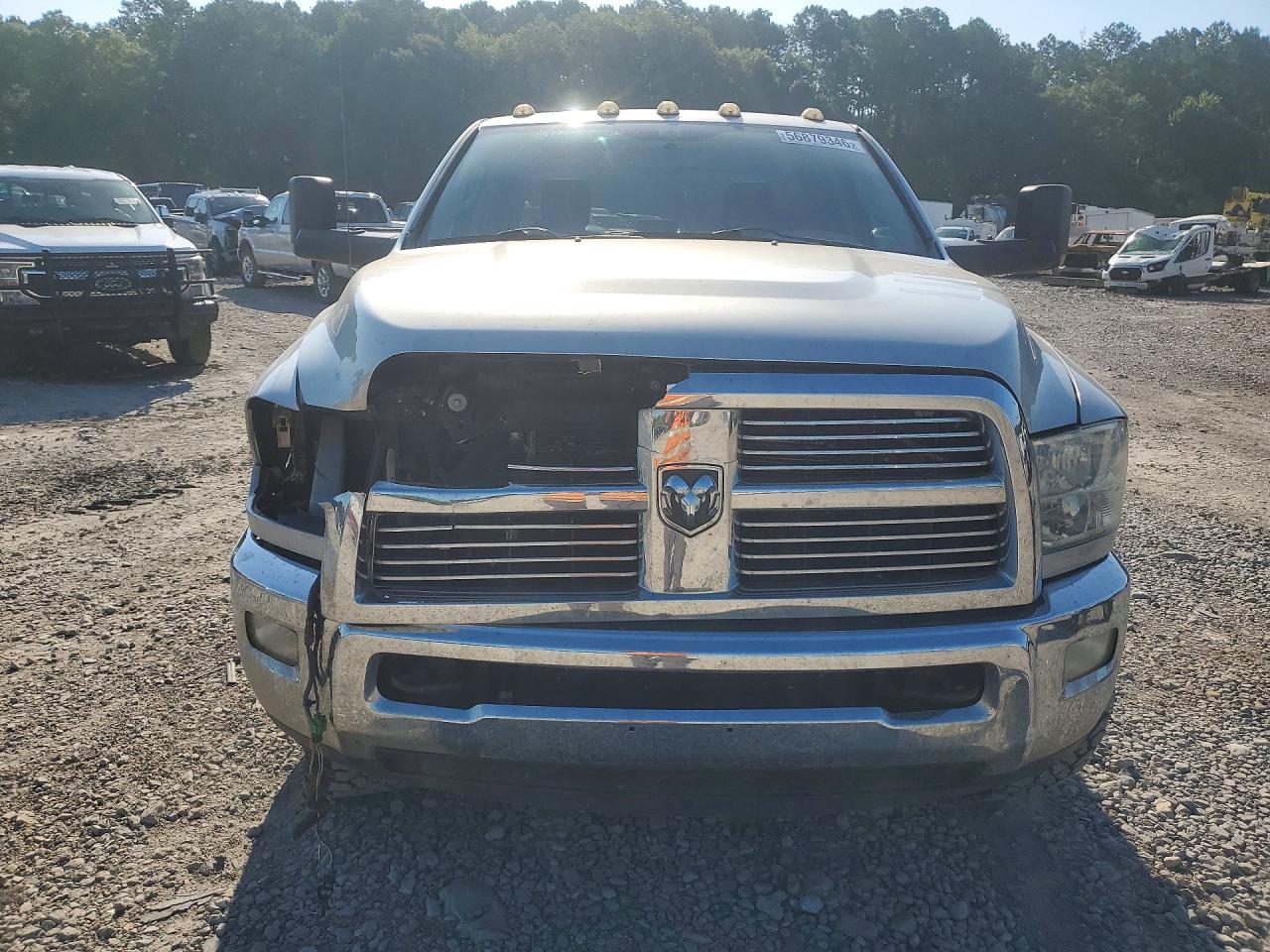 2012 Dodge 2500 Silver vin: 3C6UD5DL9CG292911