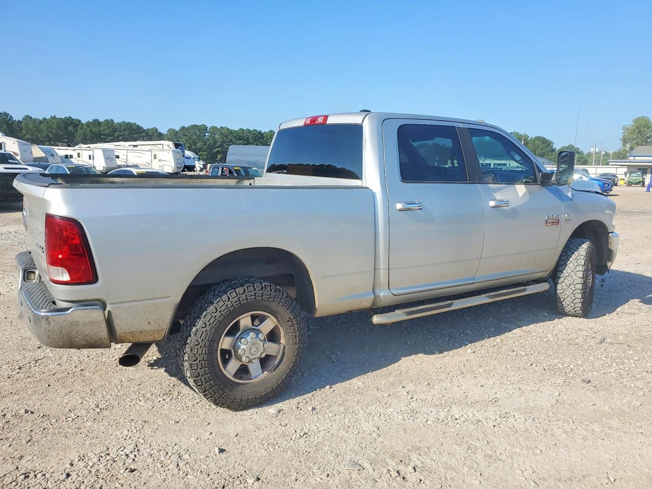 2012 Dodge 2500 Silver vin: 3C6UD5DL9CG292911