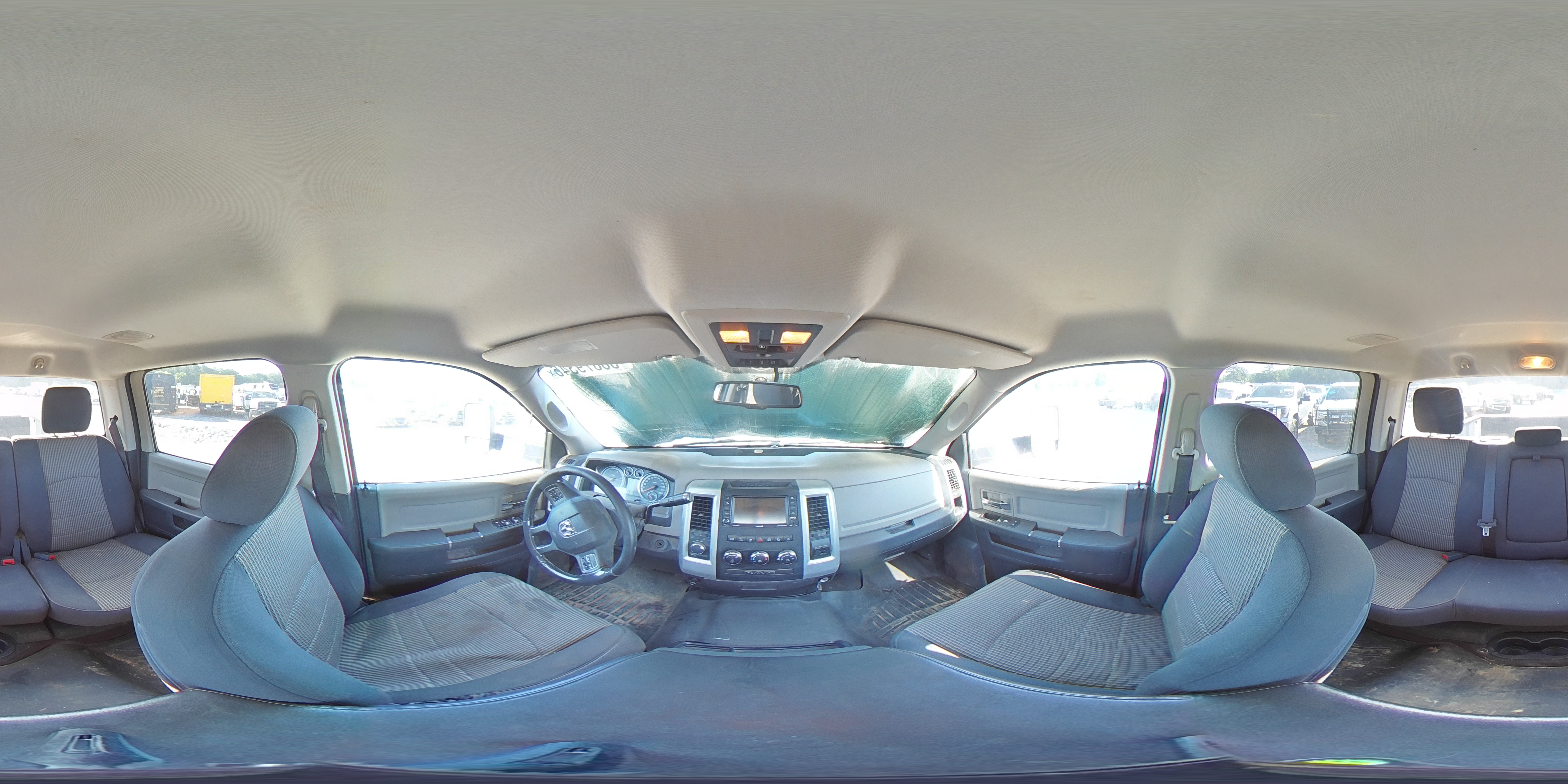 2012 Dodge 2500 Silver vin: 3C6UD5DL9CG292911