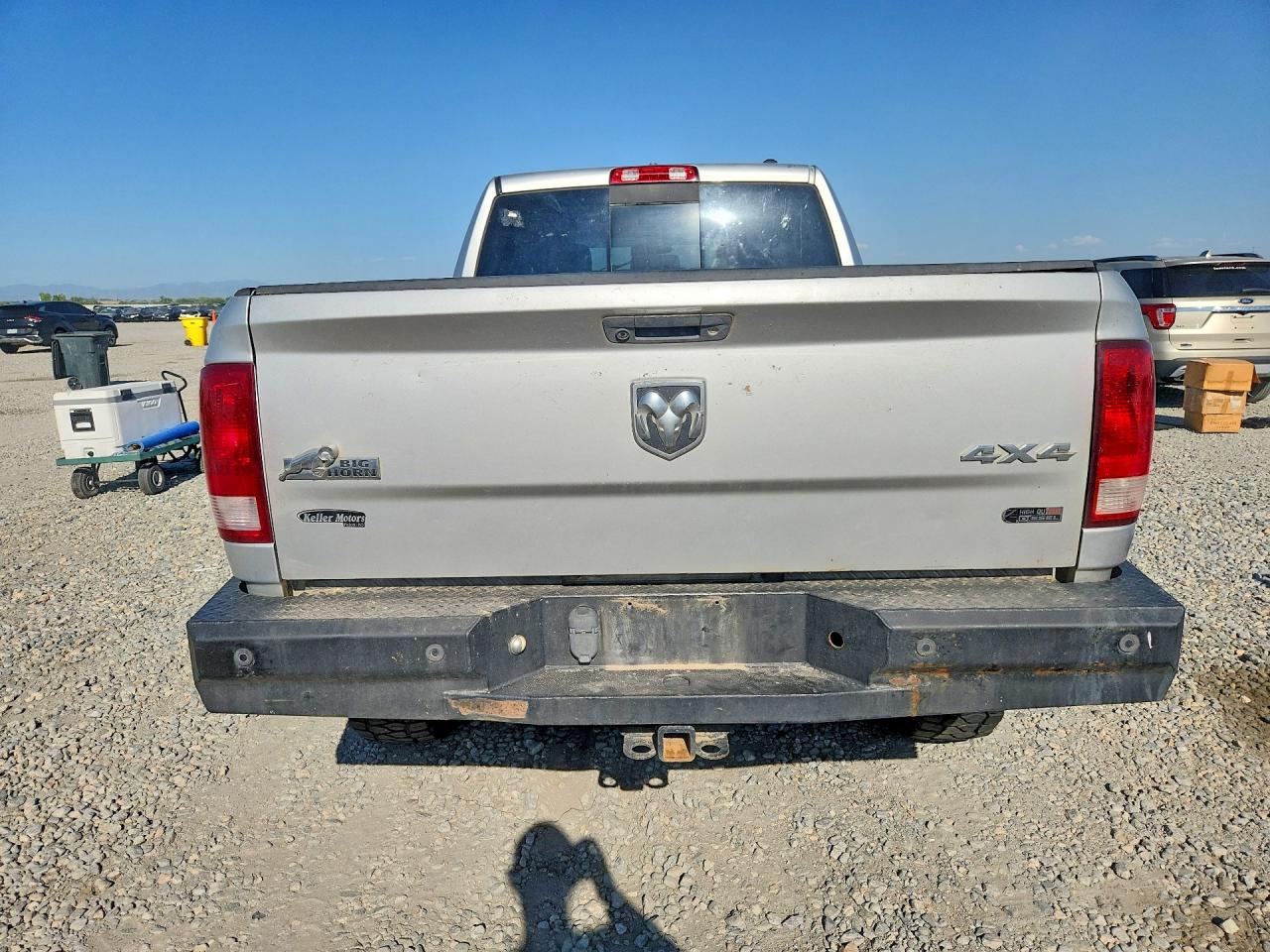 2012 Dodge Ram 2500 Slt Silver vin: 3C6UD5DLXCG296370