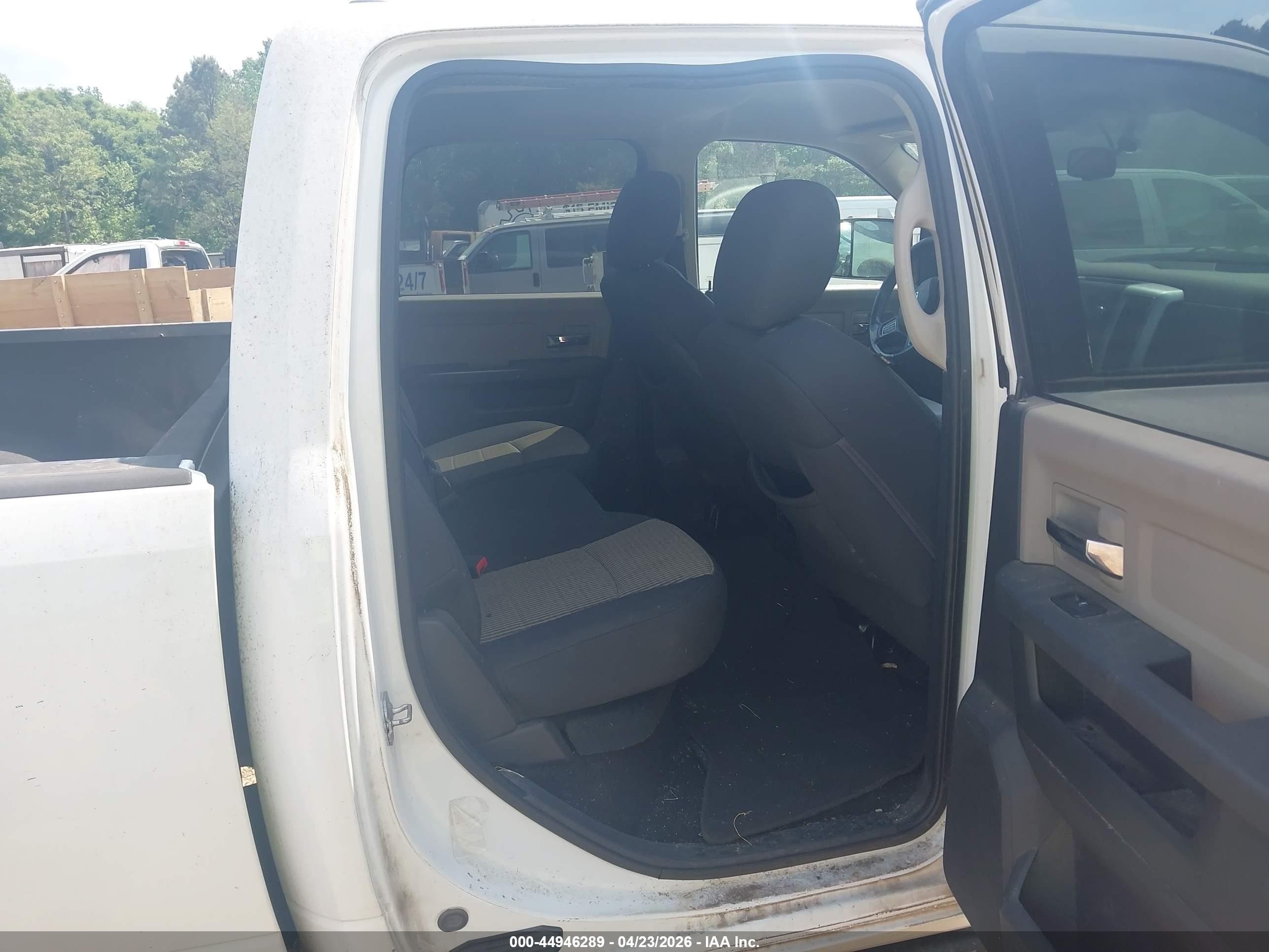 2012 Ram 2500 Slt White vin: 3C6UD5DLXCG296515