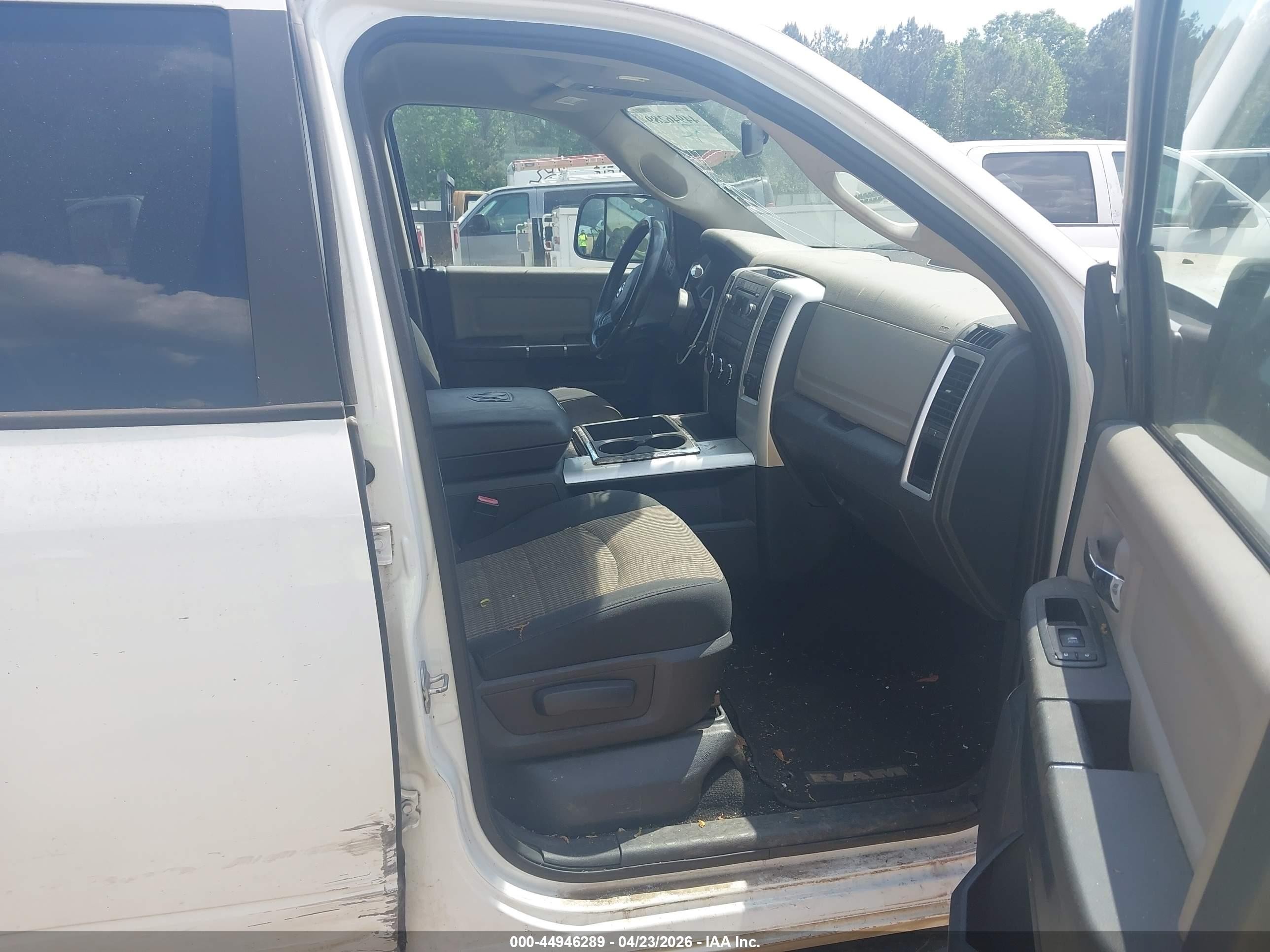 2012 Ram 2500 Slt White vin: 3C6UD5DLXCG296515