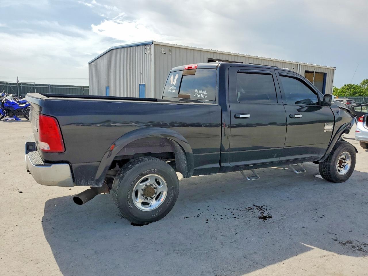 2012 Dodge Ram 2500 Laramie Черный vin: 3C6UD5FL1CG121308