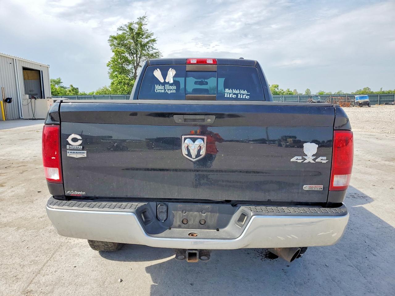 2012 Dodge Ram 2500 Laramie Черный vin: 3C6UD5FL1CG121308