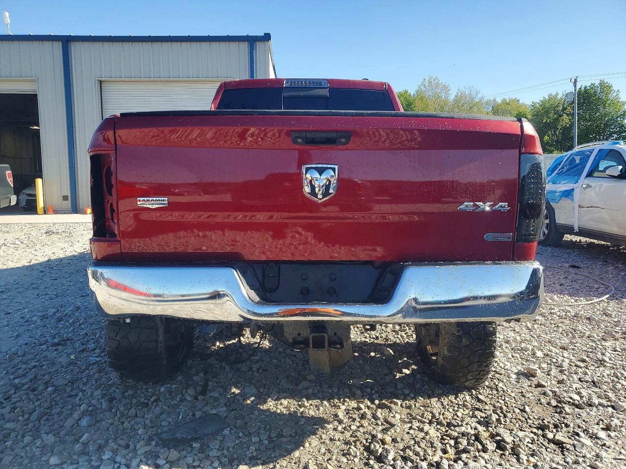 2012 Dodge Ram 2500 Laramie Burgundy vin: 3C6UD5FL4CG155999