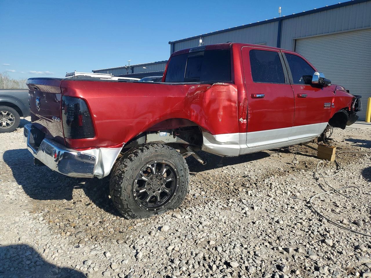 2012 Dodge Ram 2500 Laramie Burgundy vin: 3C6UD5FL4CG155999