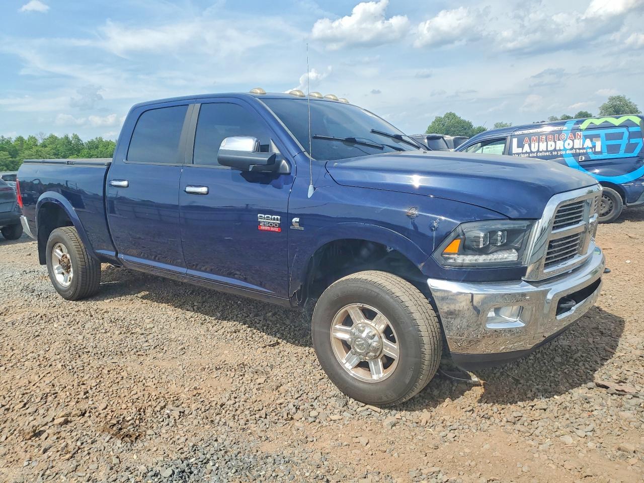 2012 Dodge Ram 2500 Laramie Blue vin: 3C6UD5FL5CG266125
