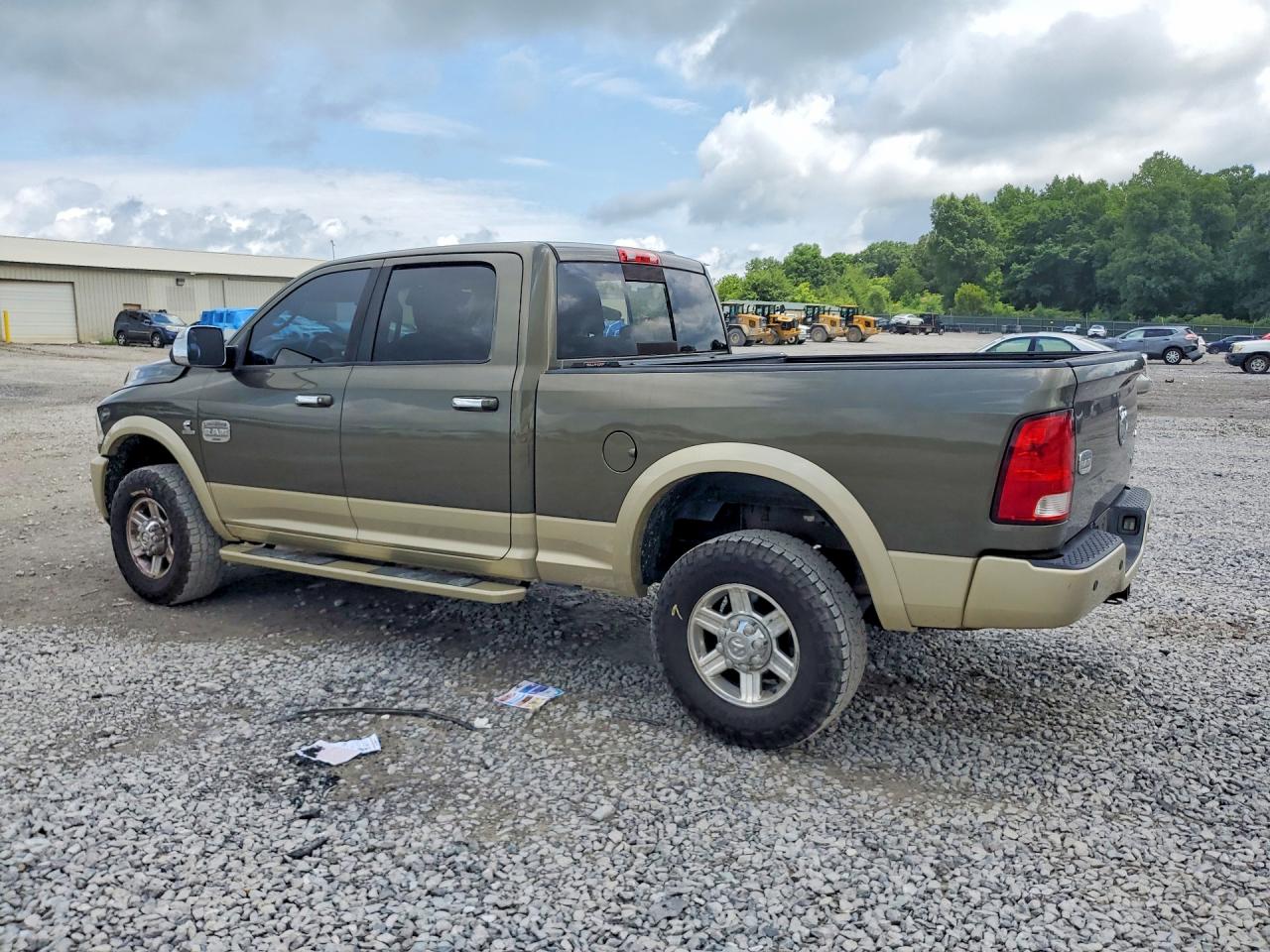 2012 Dodge Ram 2500 Longhorn Green vin: 3C6UD5GL1CG163637