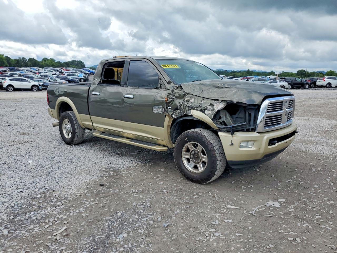 2012 Dodge Ram 2500 Longhorn Green vin: 3C6UD5GL1CG163637