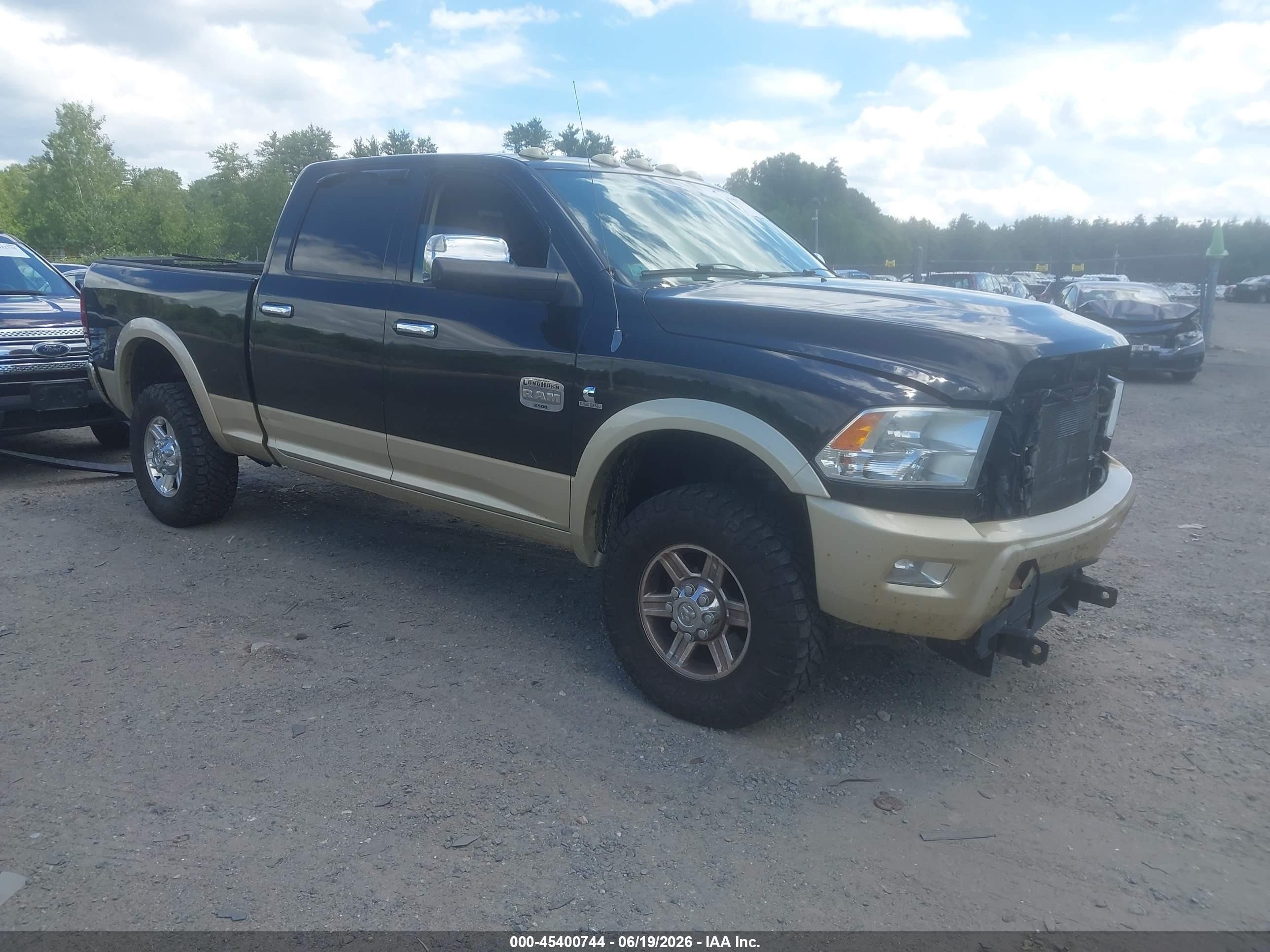 2012 Ram 2500 Laramie Longhorn/limited Edition Black vin: 3C6UD5GL4CG119633