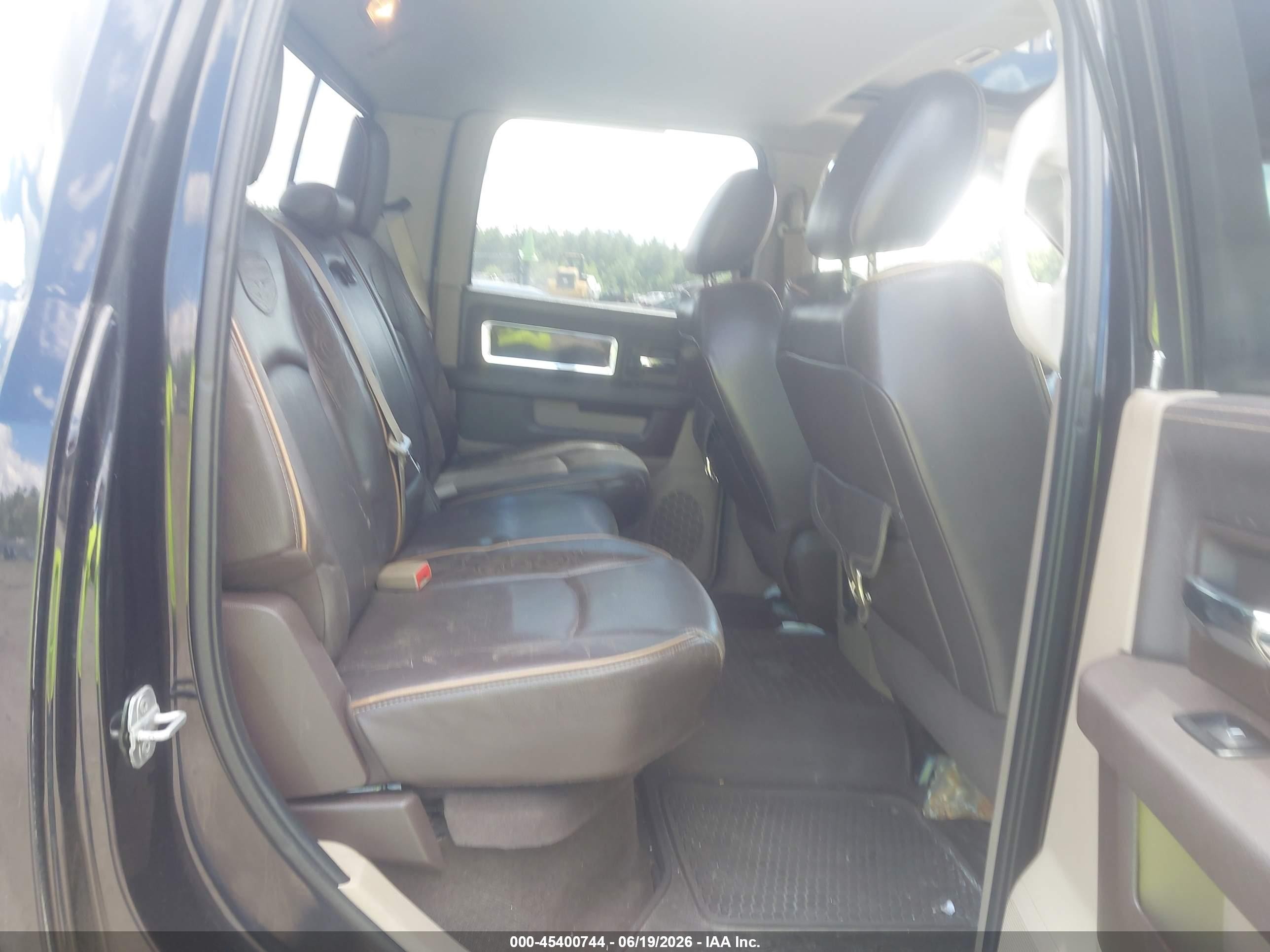 2012 Ram 2500 Laramie Longhorn/limited Edition Черный vin: 3C6UD5GL4CG119633