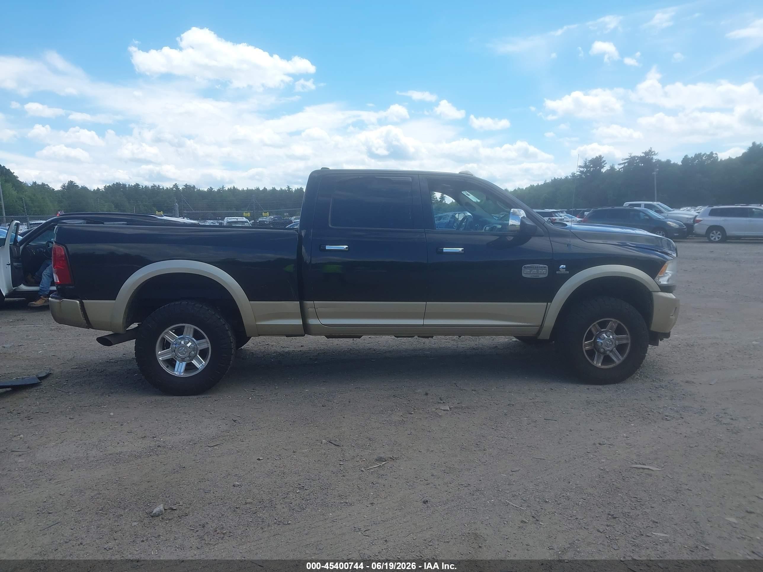 2012 Ram 2500 Laramie Longhorn/limited Edition Черный vin: 3C6UD5GL4CG119633