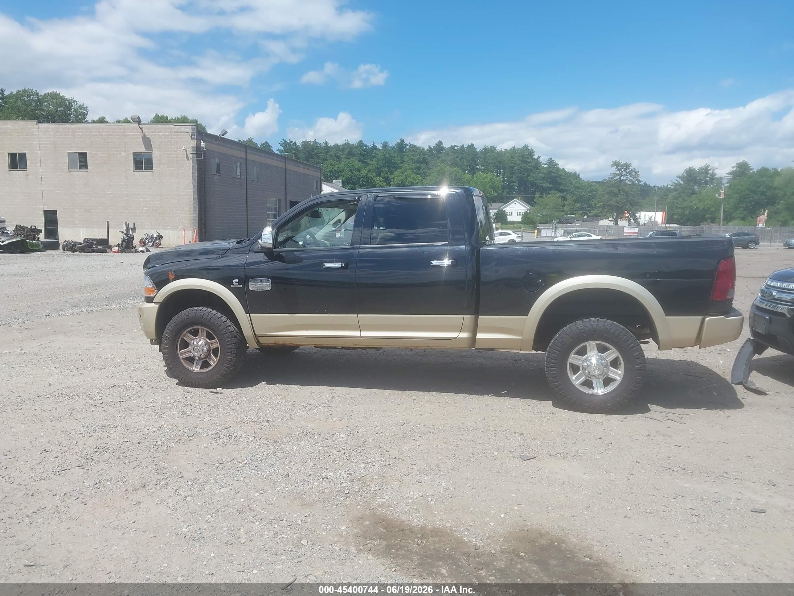 2012 Ram 2500 Laramie Longhorn/limited Edition Черный vin: 3C6UD5GL4CG119633