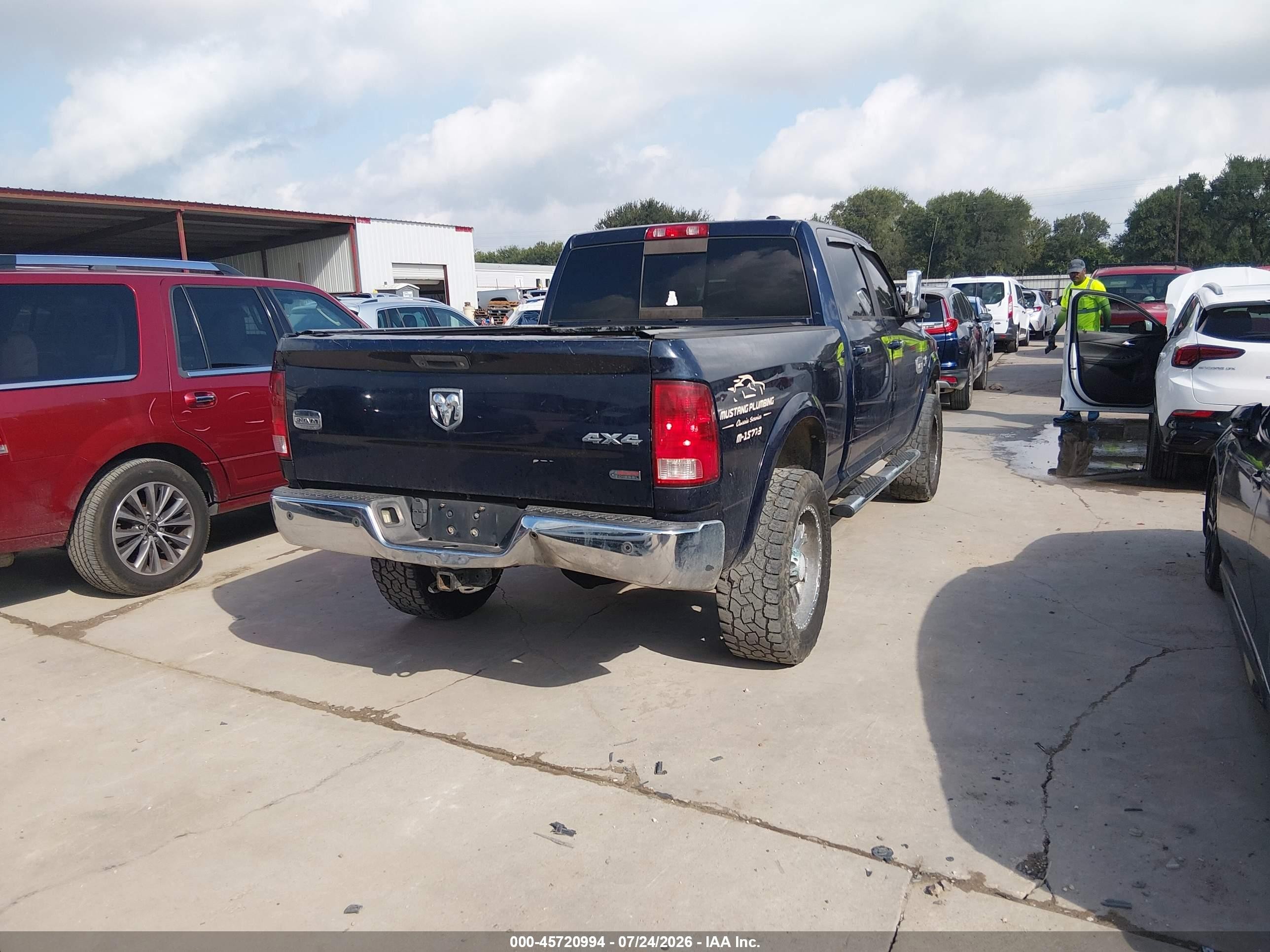 2012 Ram 2500 Laramie Longhorn/limited Edition Blue vin: 3C6UD5GL5CG337225
