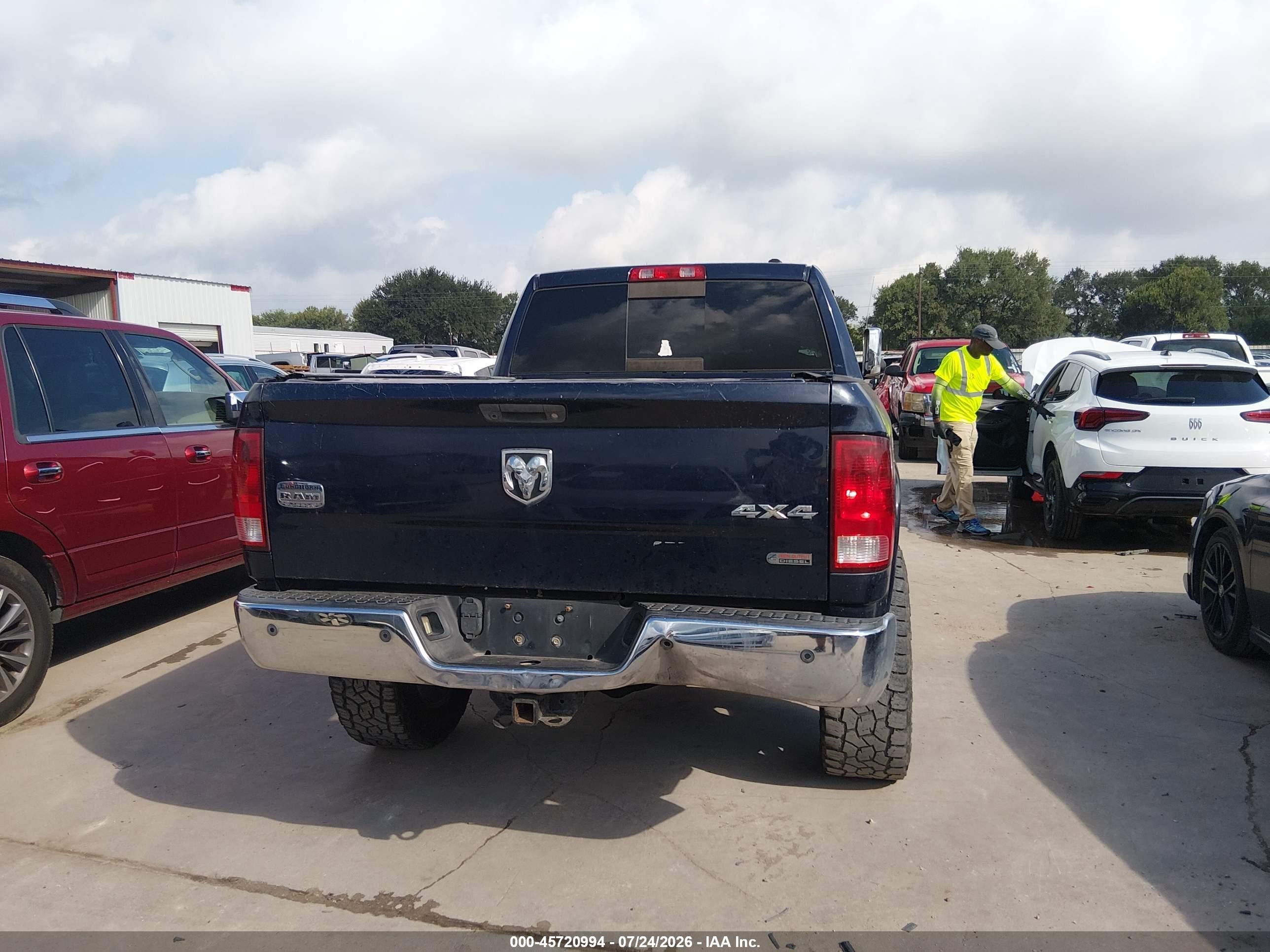 2012 Ram 2500 Laramie Longhorn/limited Edition Blue vin: 3C6UD5GL5CG337225