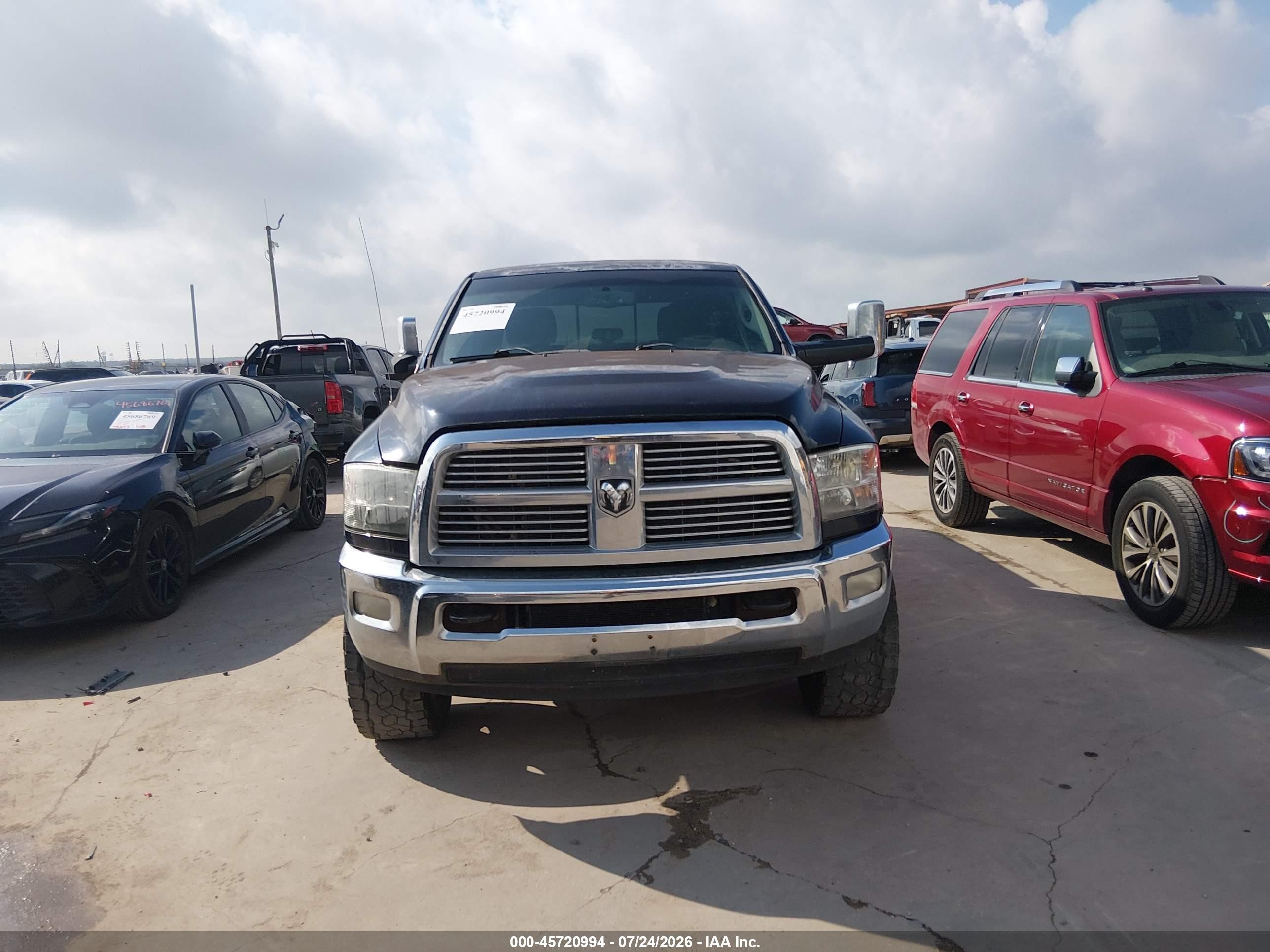 2012 Ram 2500 Laramie Longhorn/limited Edition Blue vin: 3C6UD5GL5CG337225