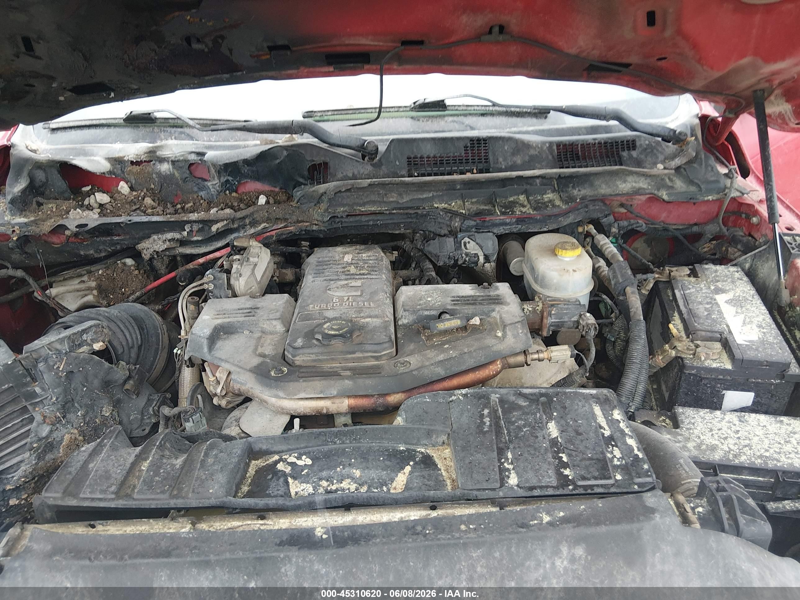 2012 Ram 2500 St Red vin: 3C6UD5HL2CG225724