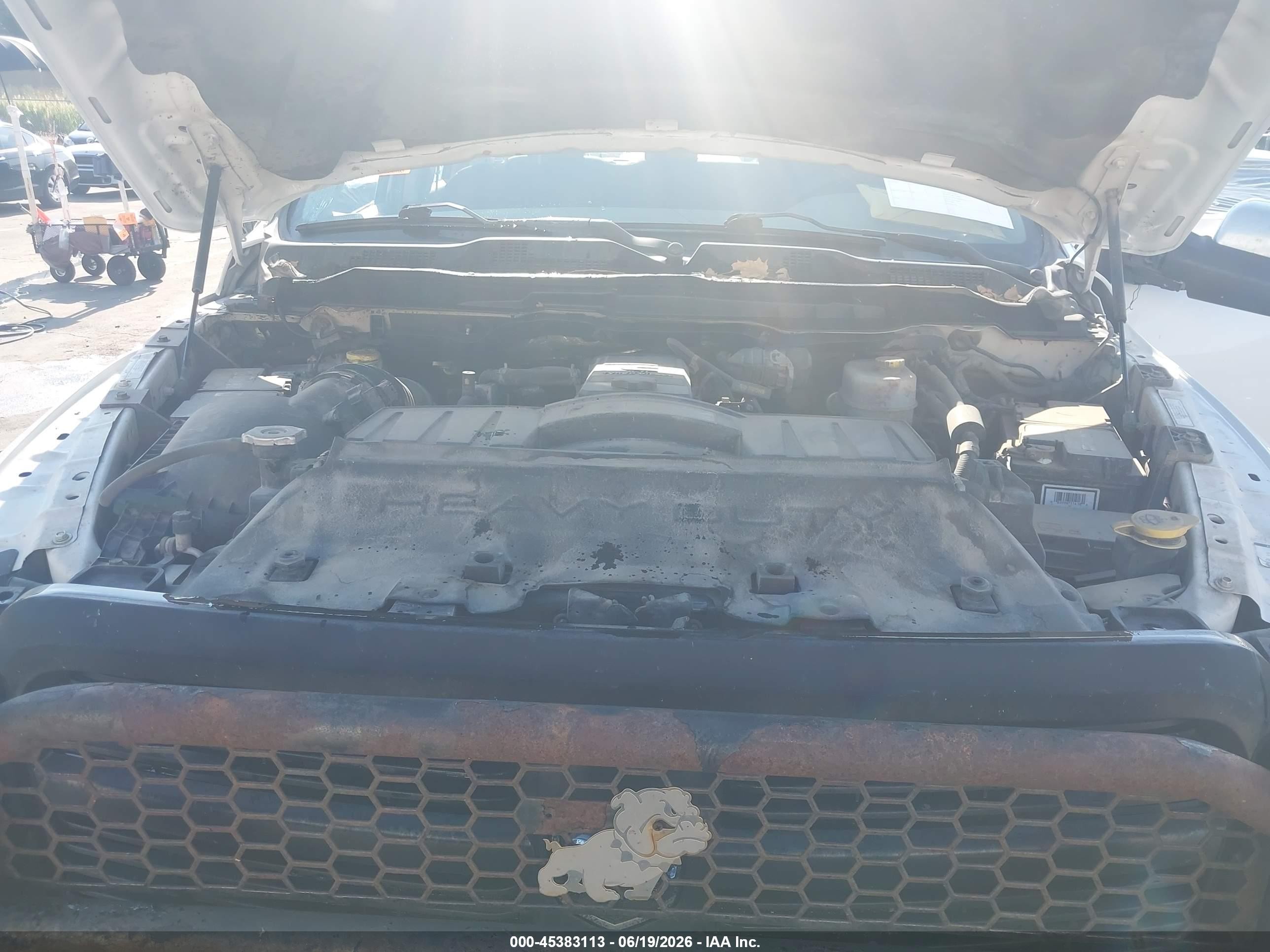 2012 Ram 2500 St White vin: 3C6UD5HL4CG131134