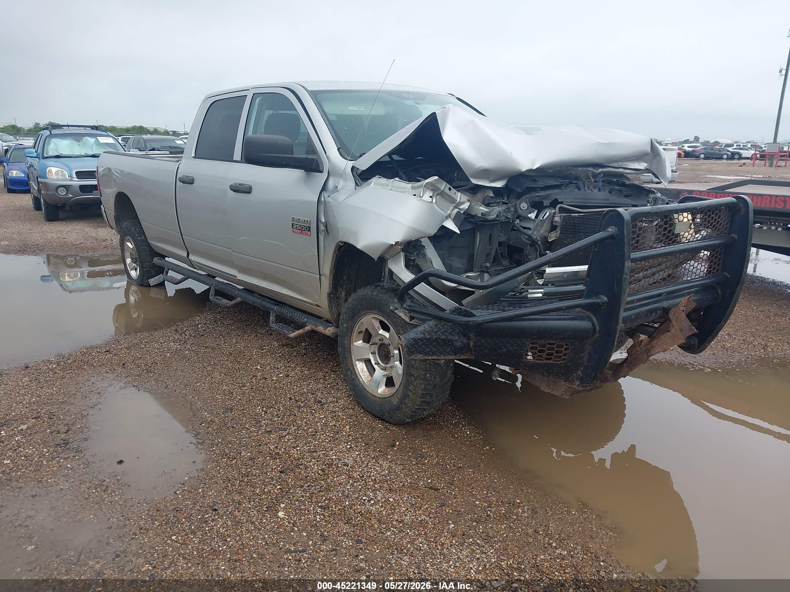 2012 Ram 2500 St Silver vin: 3C6UD5HL8CG182829