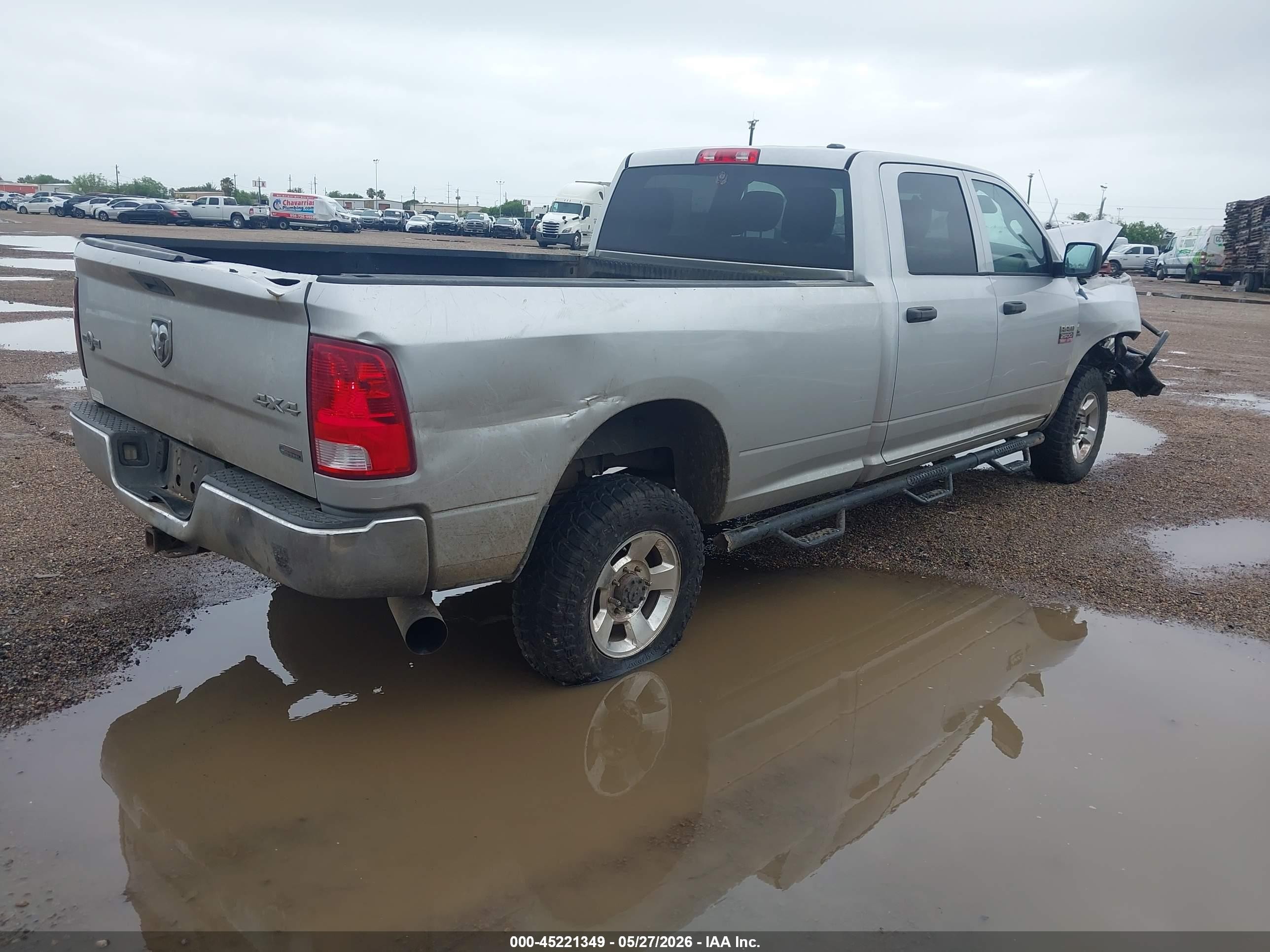 2012 Ram 2500 St Silver vin: 3C6UD5HL8CG182829