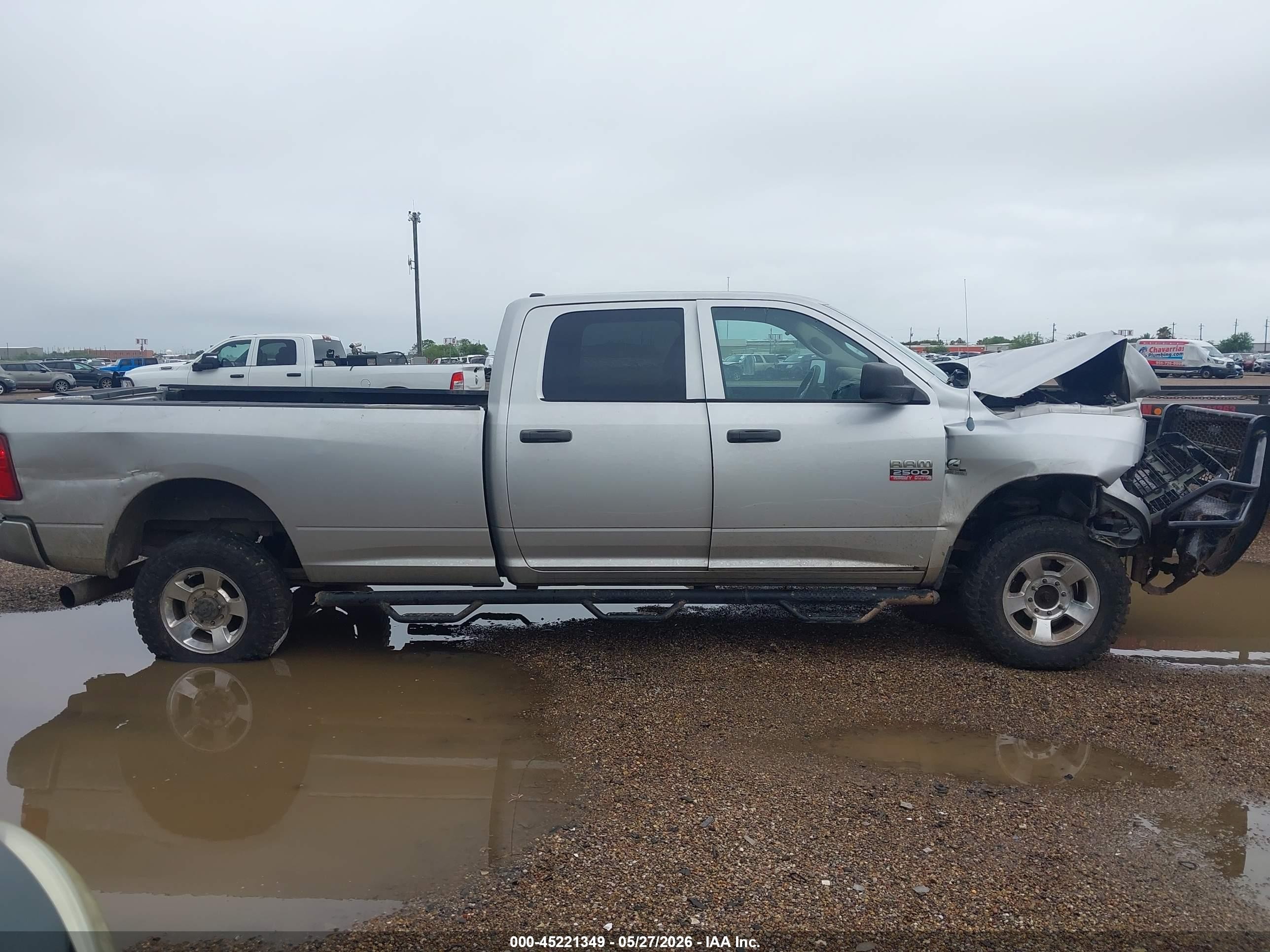 2012 Ram 2500 St Silver vin: 3C6UD5HL8CG182829