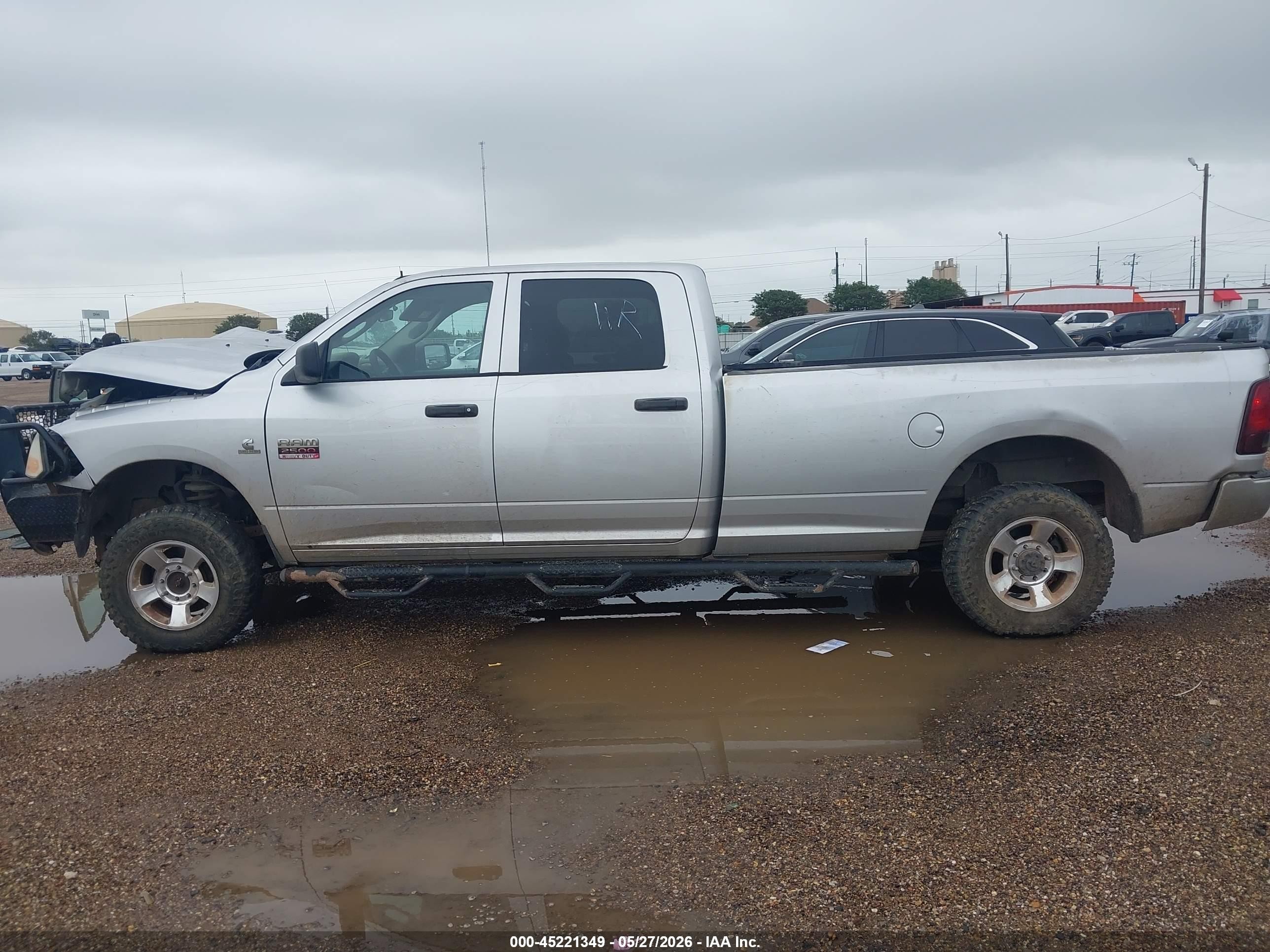 2012 Ram 2500 St Silver vin: 3C6UD5HL8CG182829