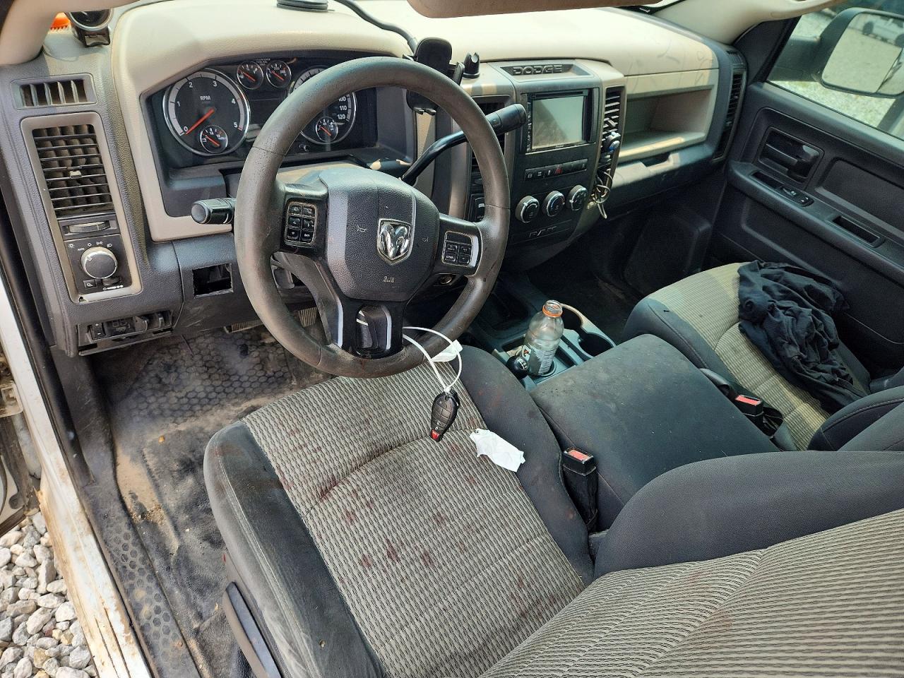 2012 Dodge Ram 2500 St White vin: 3C6UD5HL9CG171421