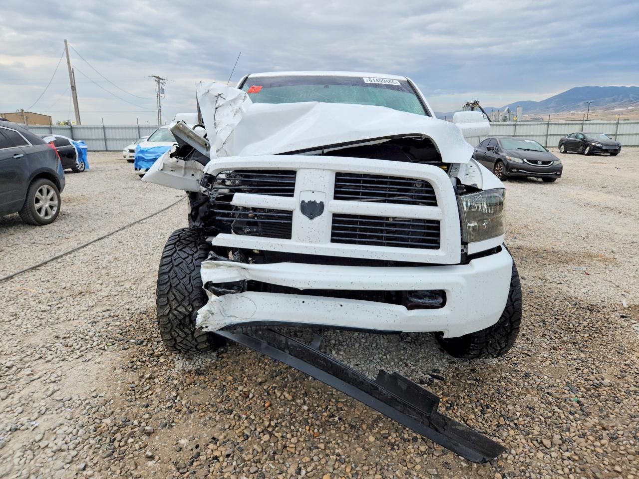 2012 Dodge Ram 2500 St White vin: 3C6UD5HL9CG269252