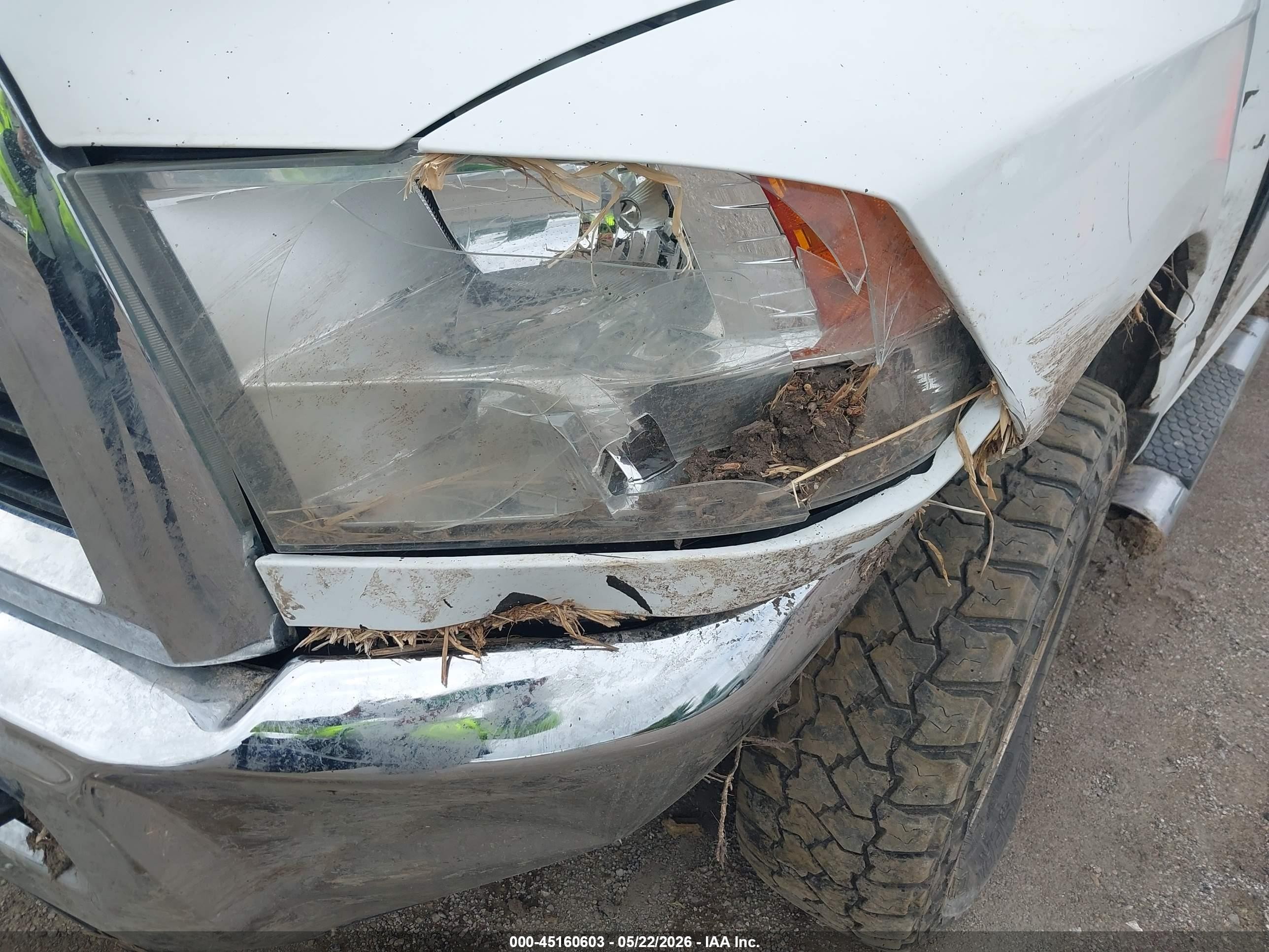 2012 Ram 2500 Slt White vin: 3C6UD5JL2CG320620