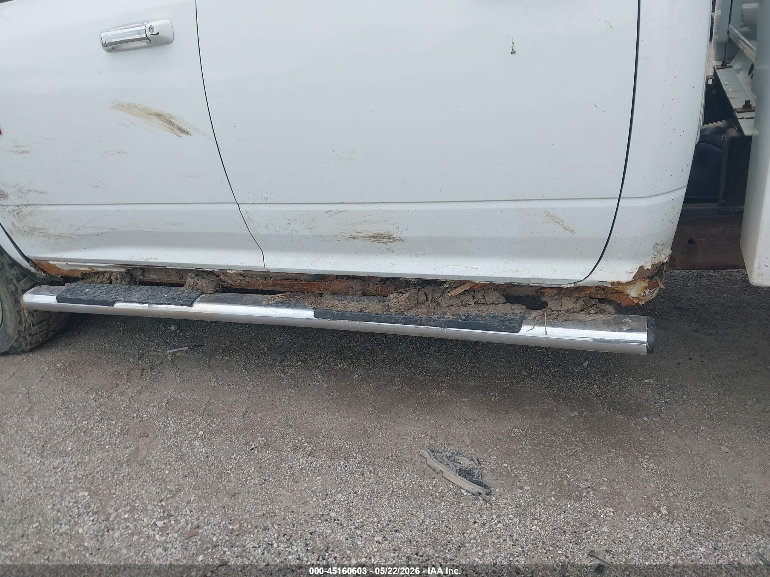 2012 Ram 2500 Slt White vin: 3C6UD5JL2CG320620
