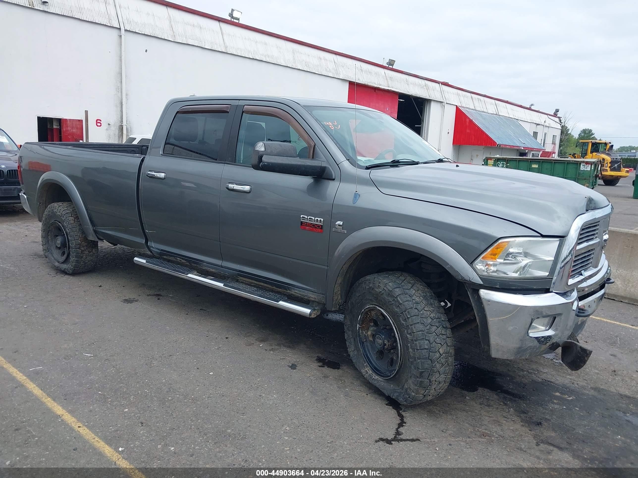 2012 Ram 2500 Slt Серый vin: 3C6UD5JL5CG177274