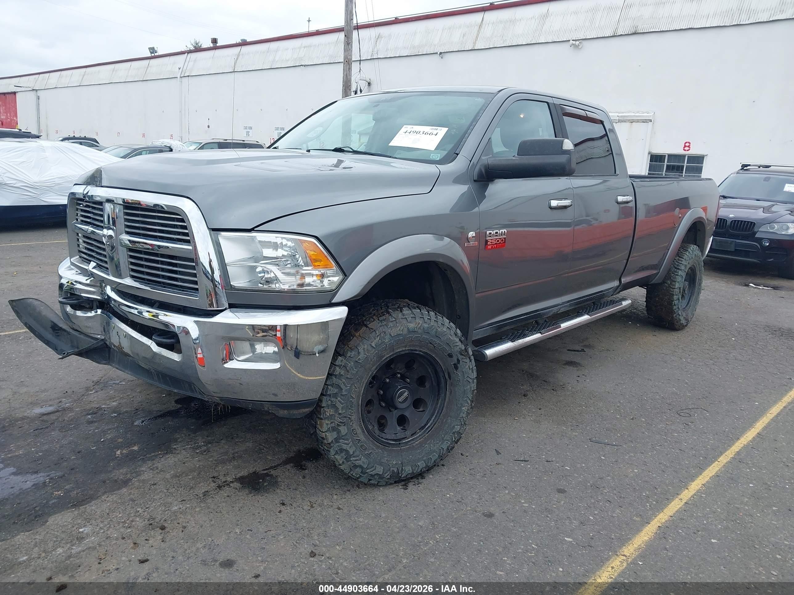 2012 Ram 2500 Slt Gray vin: 3C6UD5JL5CG177274