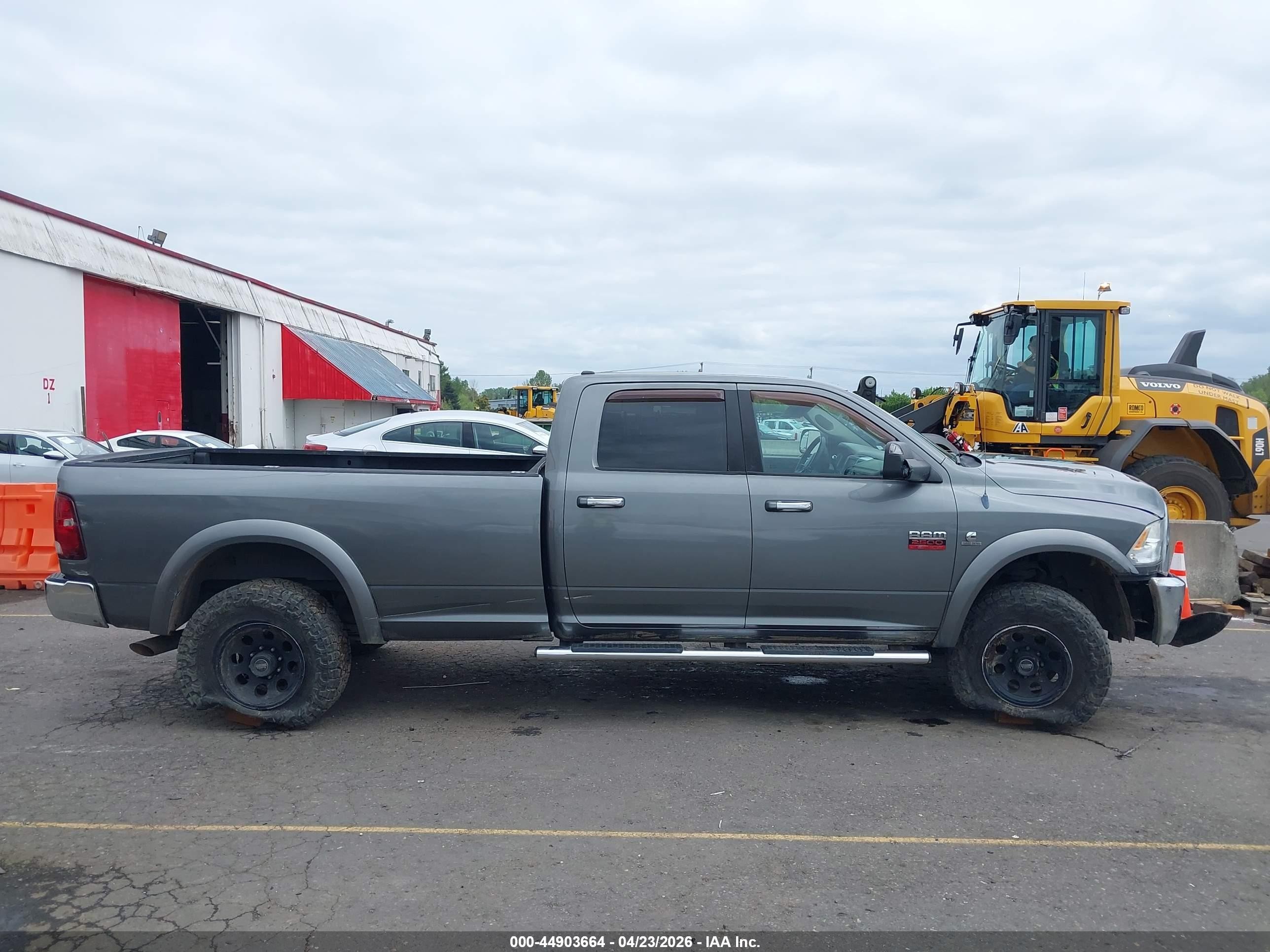 2012 Ram 2500 Slt Gray vin: 3C6UD5JL5CG177274