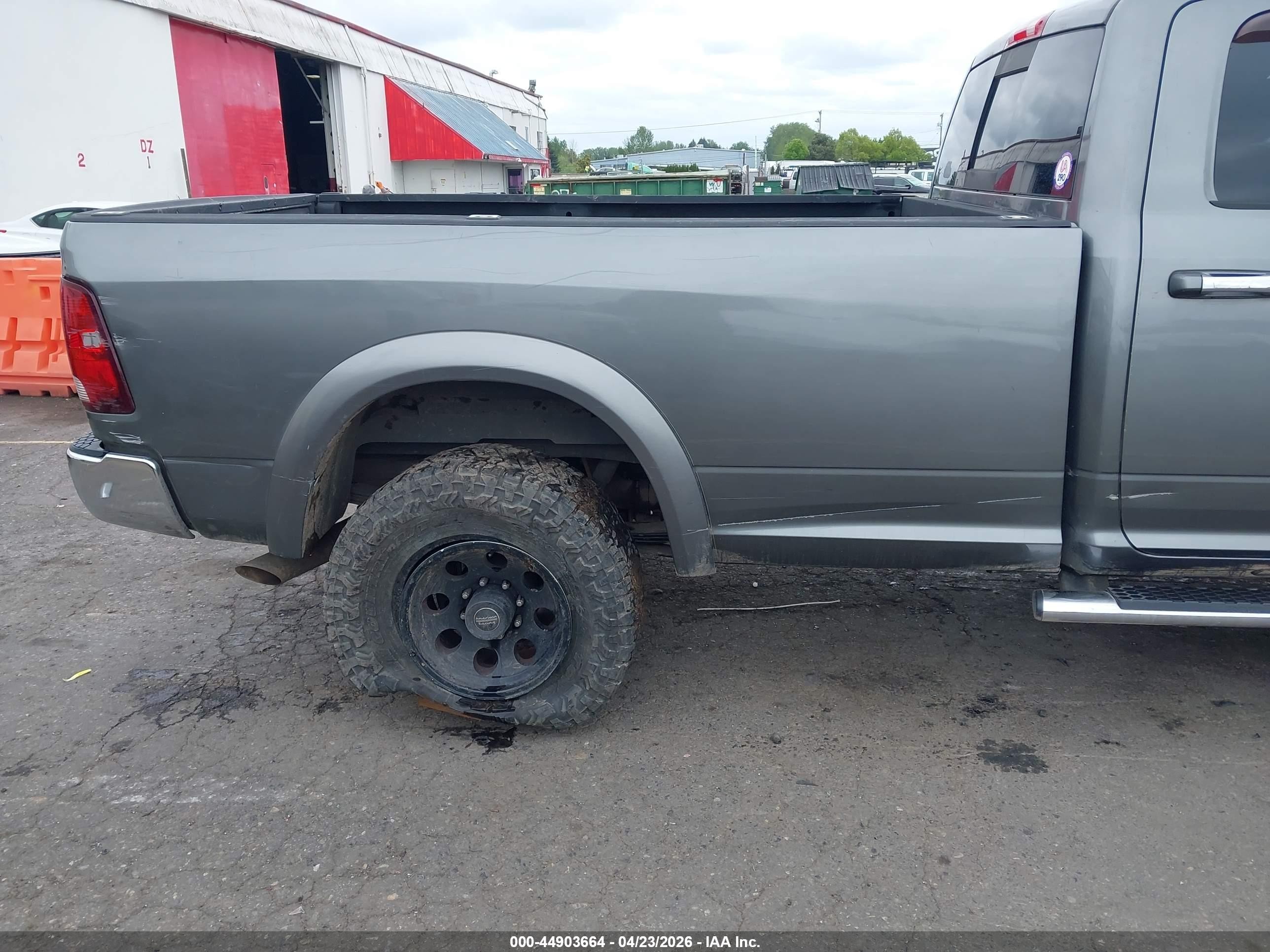 2012 Ram 2500 Slt Gray vin: 3C6UD5JL5CG177274