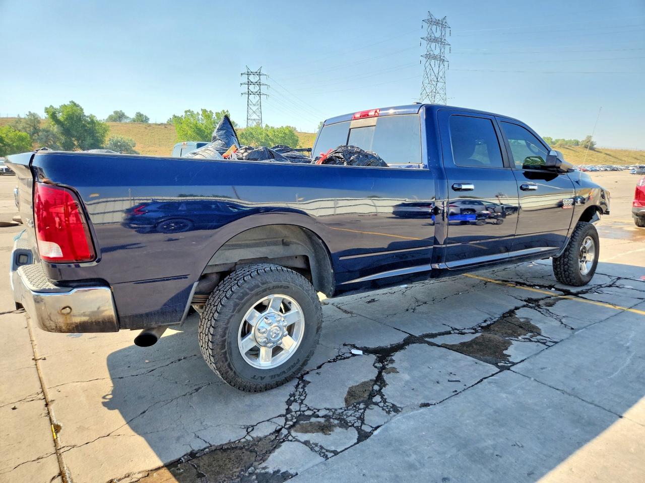 2012 Dodge Ram 2500 Slt Blue vin: 3C6UD5JL8CG146827