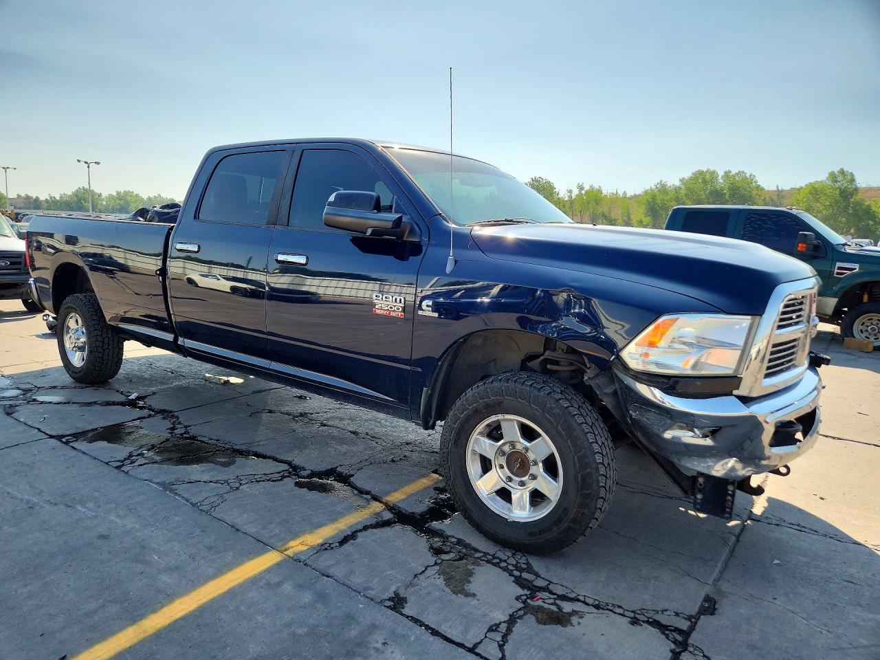 2012 Dodge Ram 2500 Slt Blue vin: 3C6UD5JL8CG146827