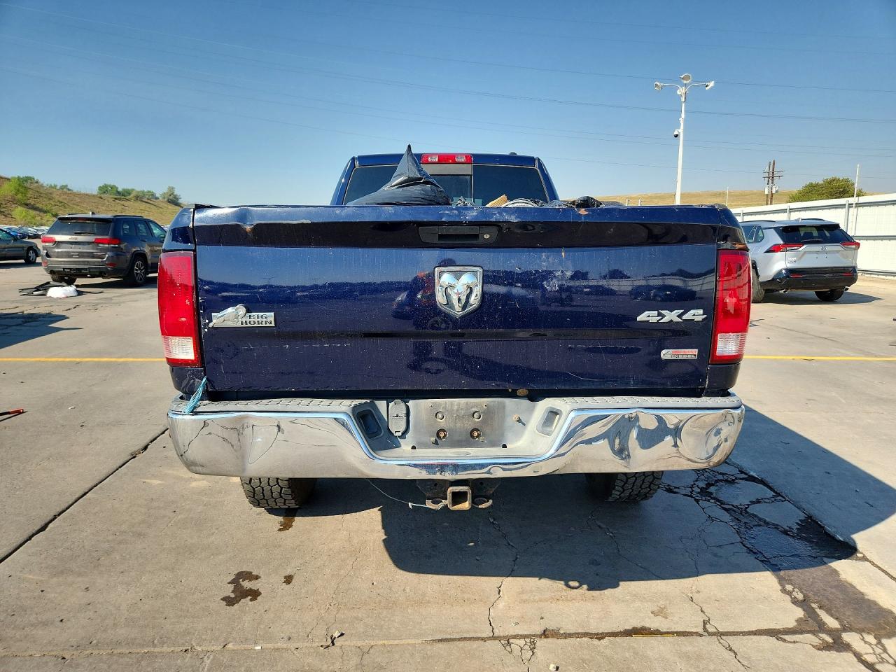 2012 Dodge Ram 2500 Slt Blue vin: 3C6UD5JL8CG146827