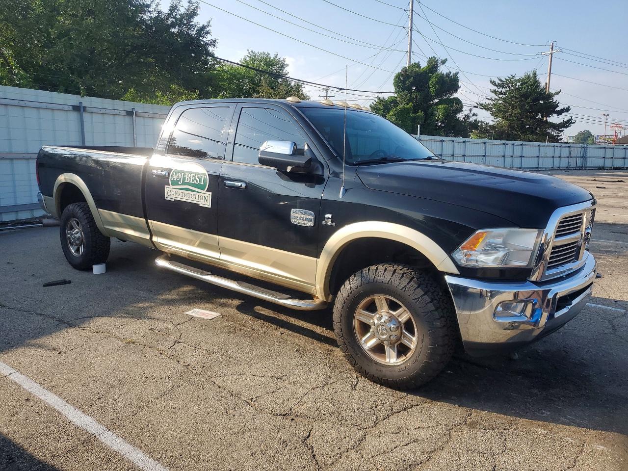 2012 Dodge Ram 2500 Longhorn Two Tone vin: 3C6UD5LL7CG167892
