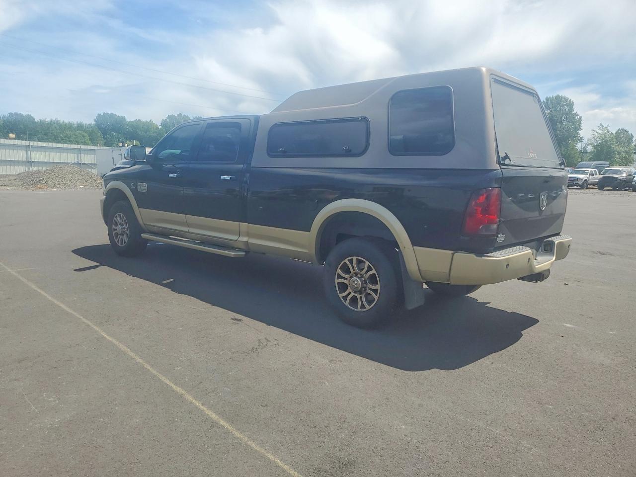 2012 Dodge Ram 2500 Longhorn Black vin: 3C6UD5LL9CG139298