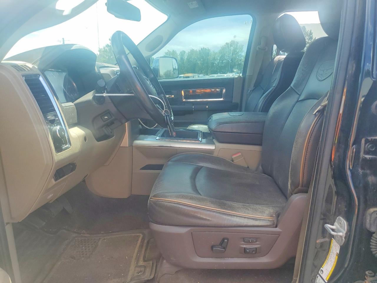 2012 Dodge Ram 2500 Longhorn Black vin: 3C6UD5LL9CG139298