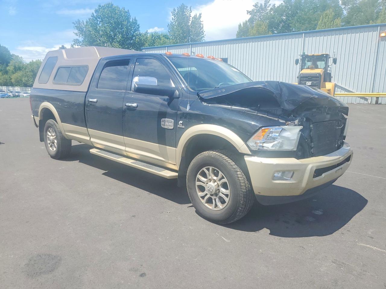 2012 Dodge Ram 2500 Longhorn Black vin: 3C6UD5LL9CG139298