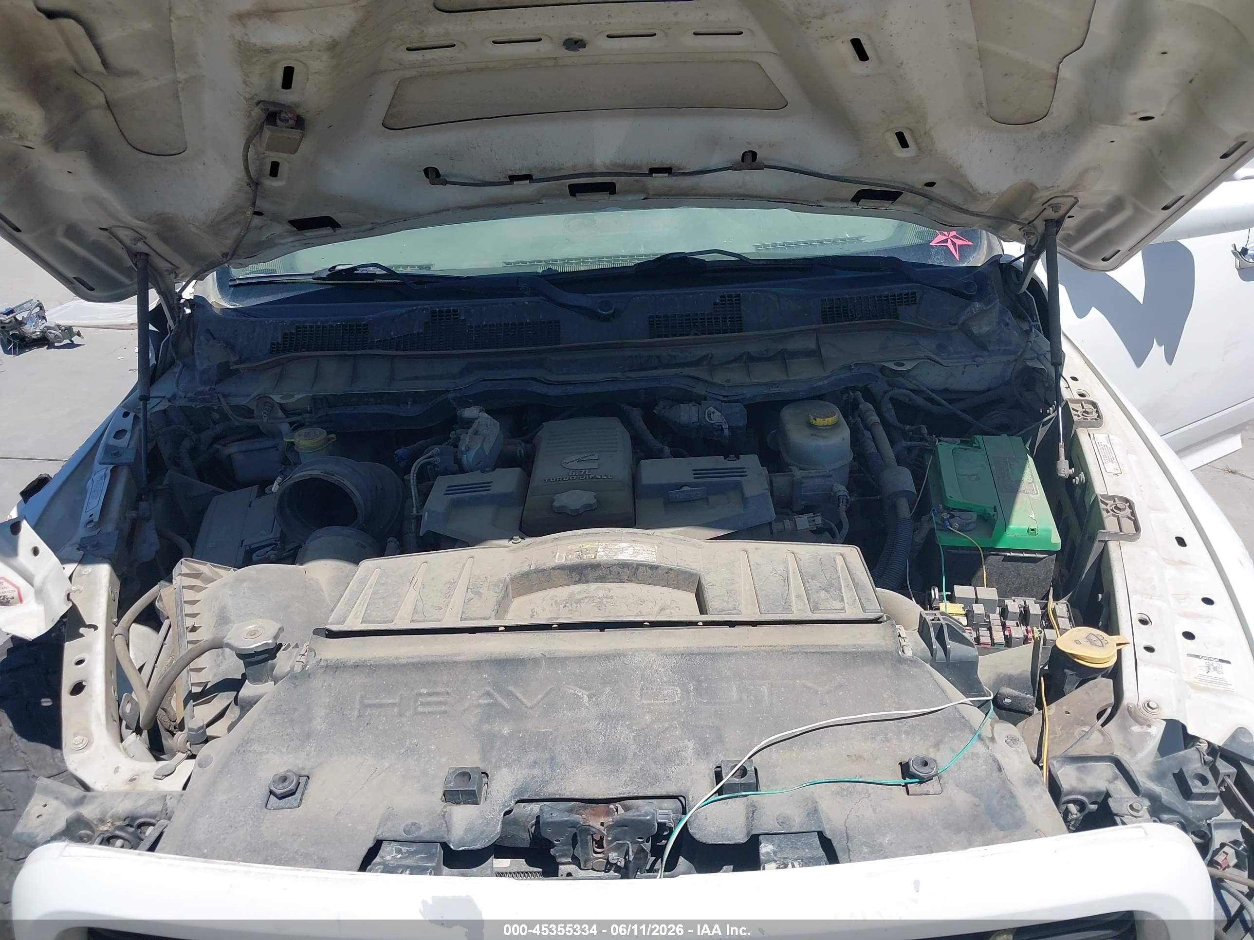 2012 Ram 2500 Slt White vin: 3C6UD5MLXCG337791