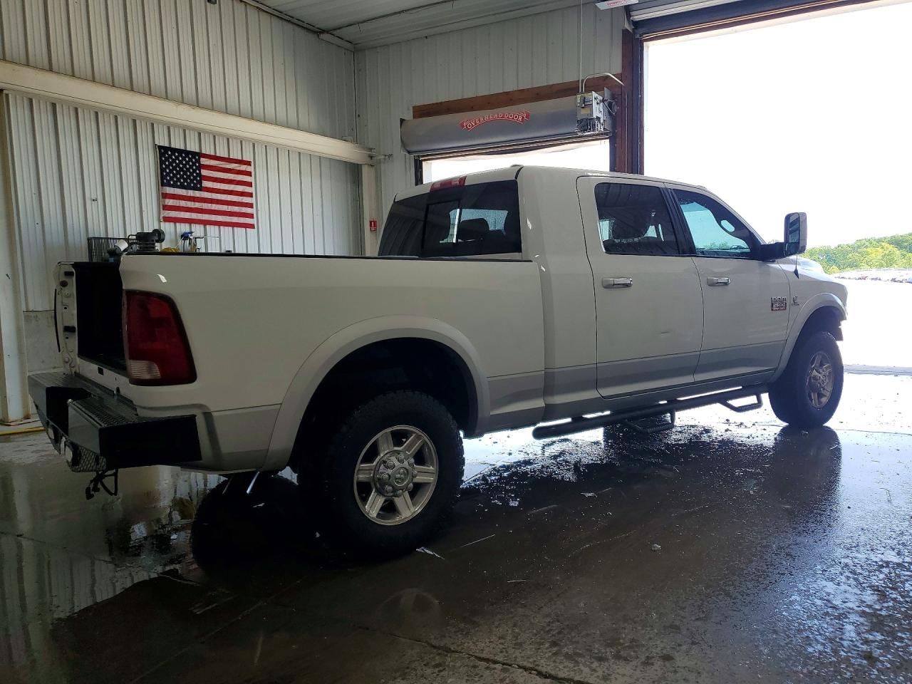 2012 Dodge Ram 2500 Laramie White vin: 3C6UD5NL4CG199518