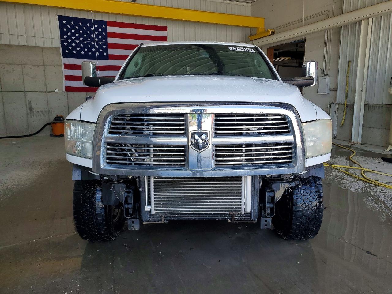 2012 Dodge Ram 2500 Laramie White vin: 3C6UD5NL4CG199518