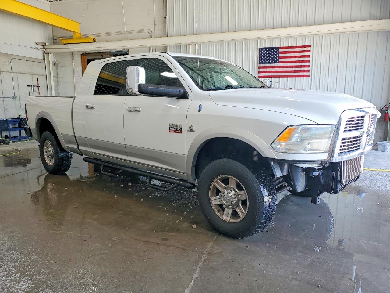 2012 Dodge Ram 2500 Laramie White vin: 3C6UD5NL4CG199518